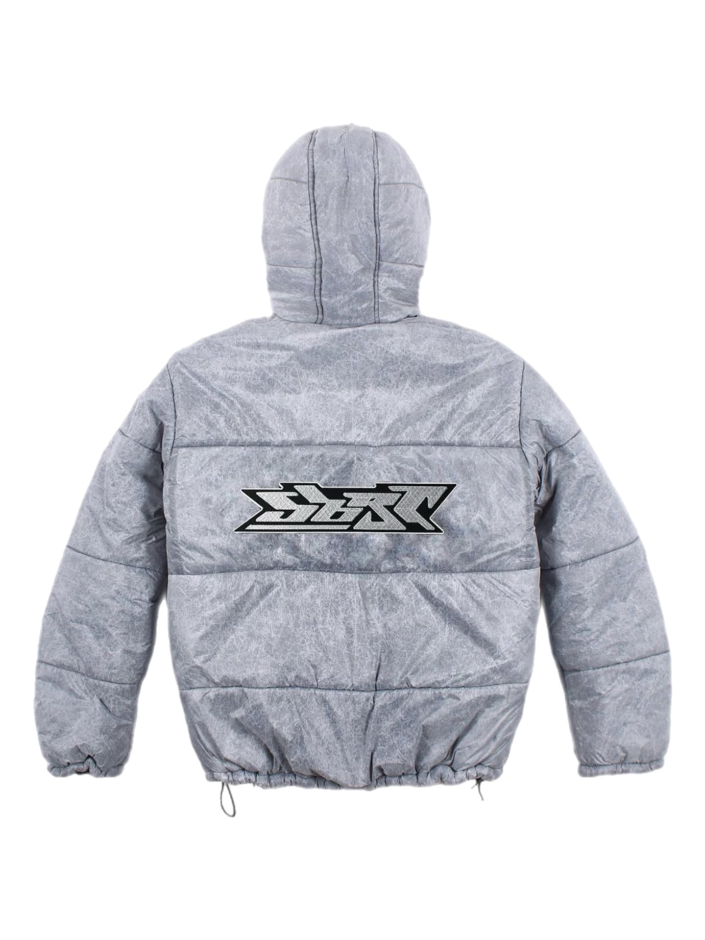 Scratch Puffer Jacket Gray