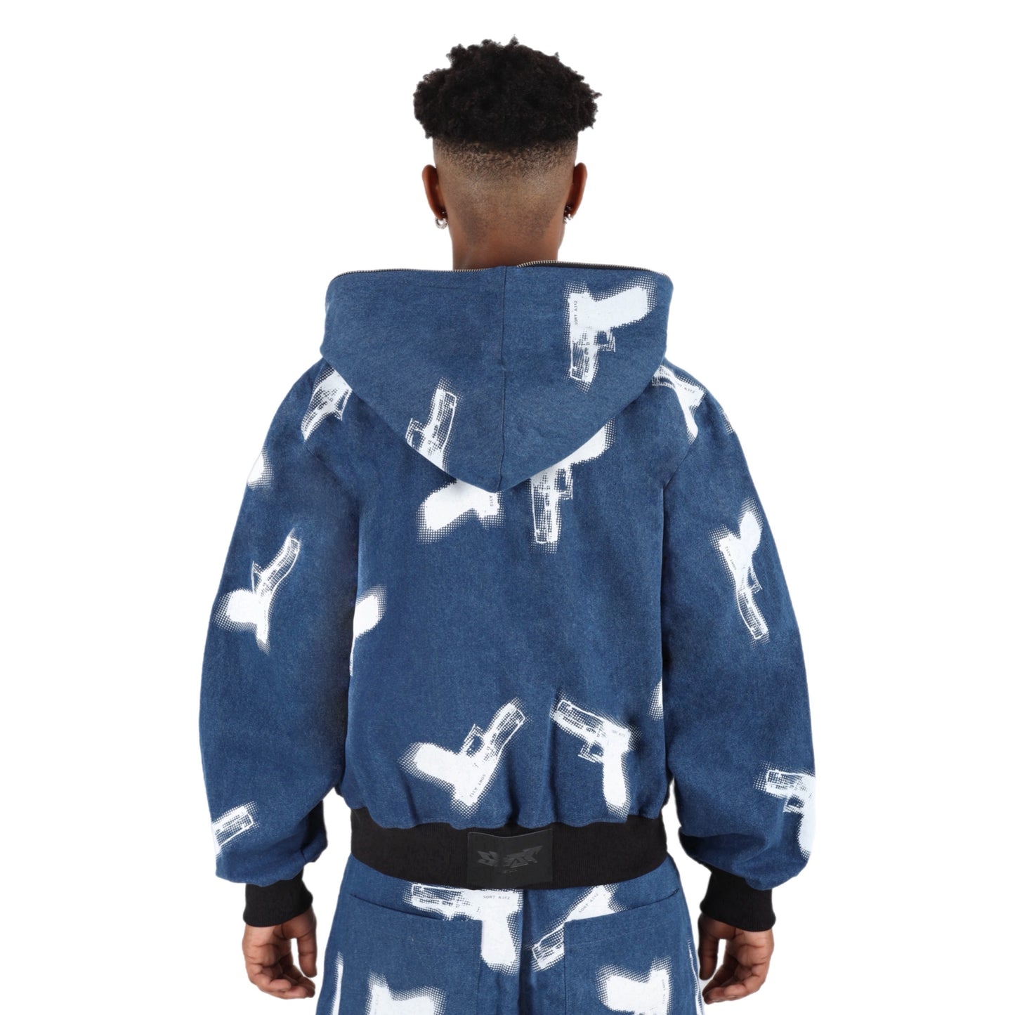 GLOCKS Full Zip Jacket Indigo