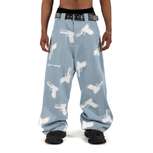 GLOCKS Jeans Light Blue