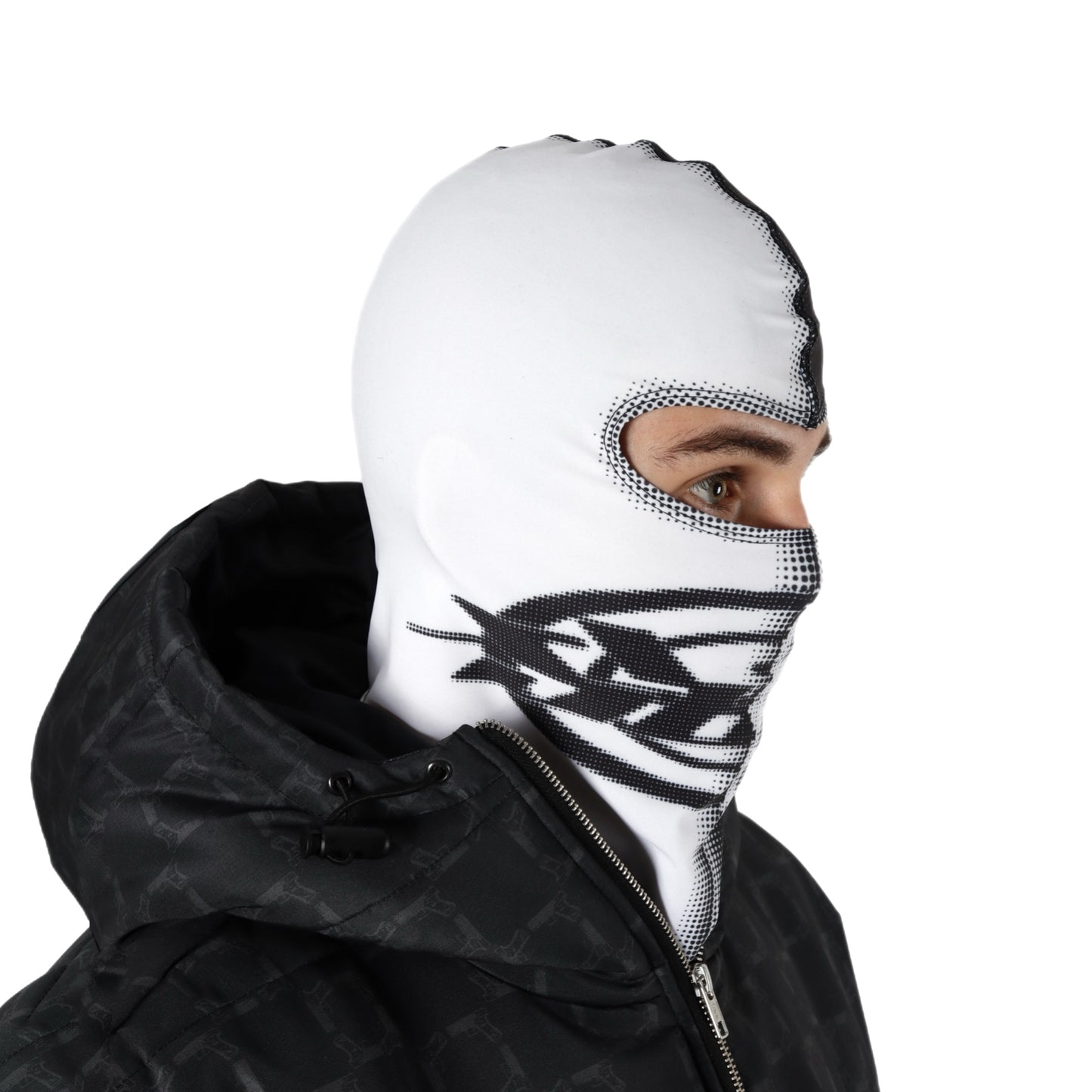 DOUBLE G Ski Mask Black/White