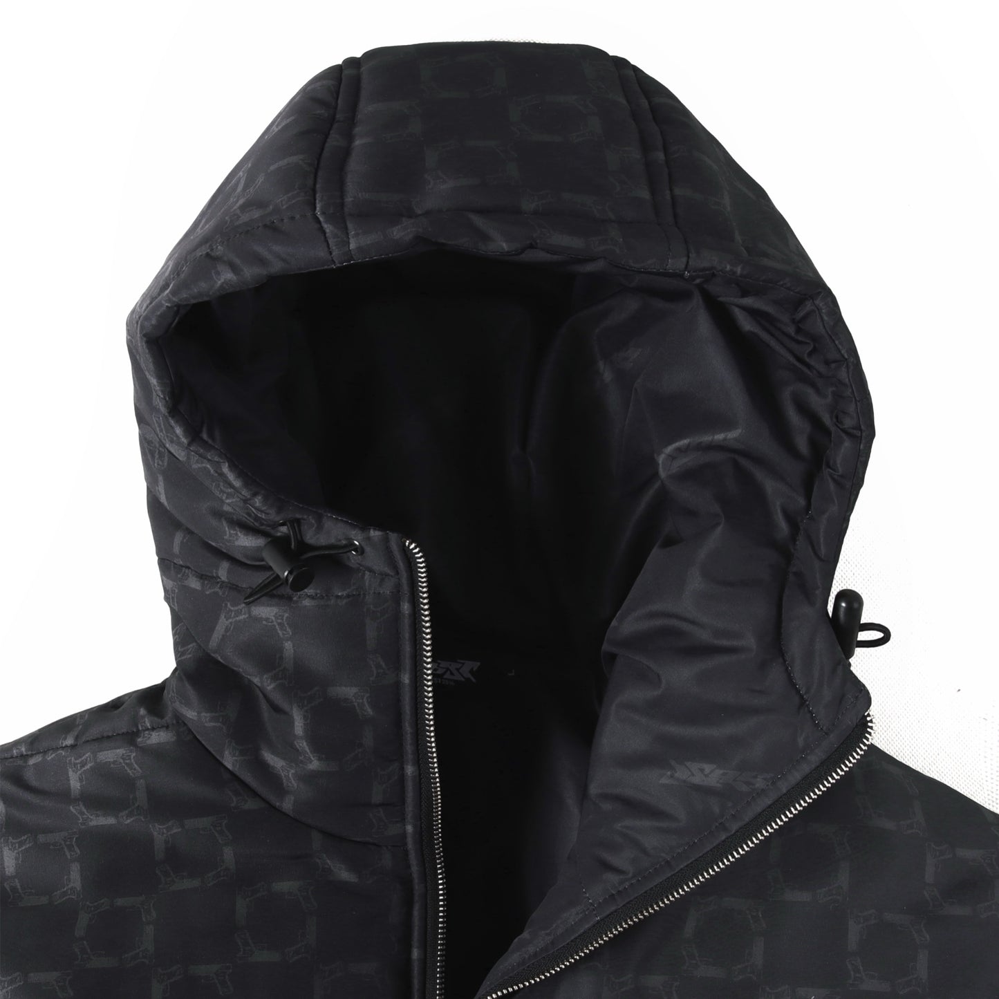 MONOGLOCKS Puffer Jacket Black
