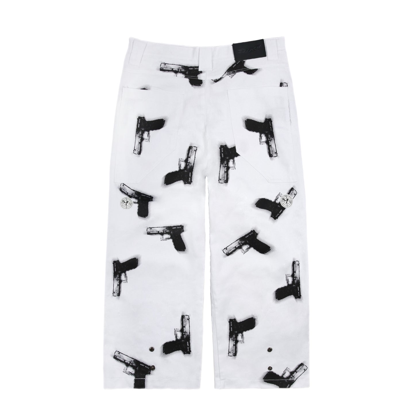 GLOCKS Jeans White