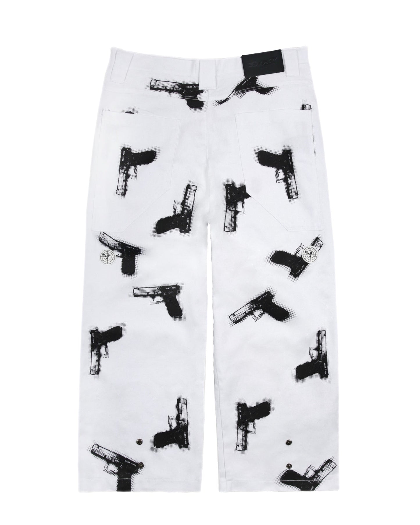 GLOCKS Jeans White