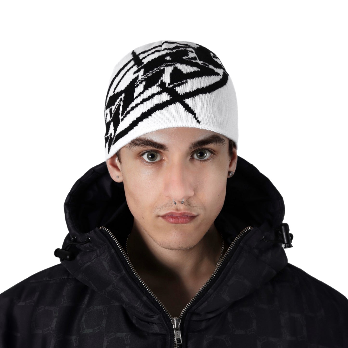 GOAL Beanie White