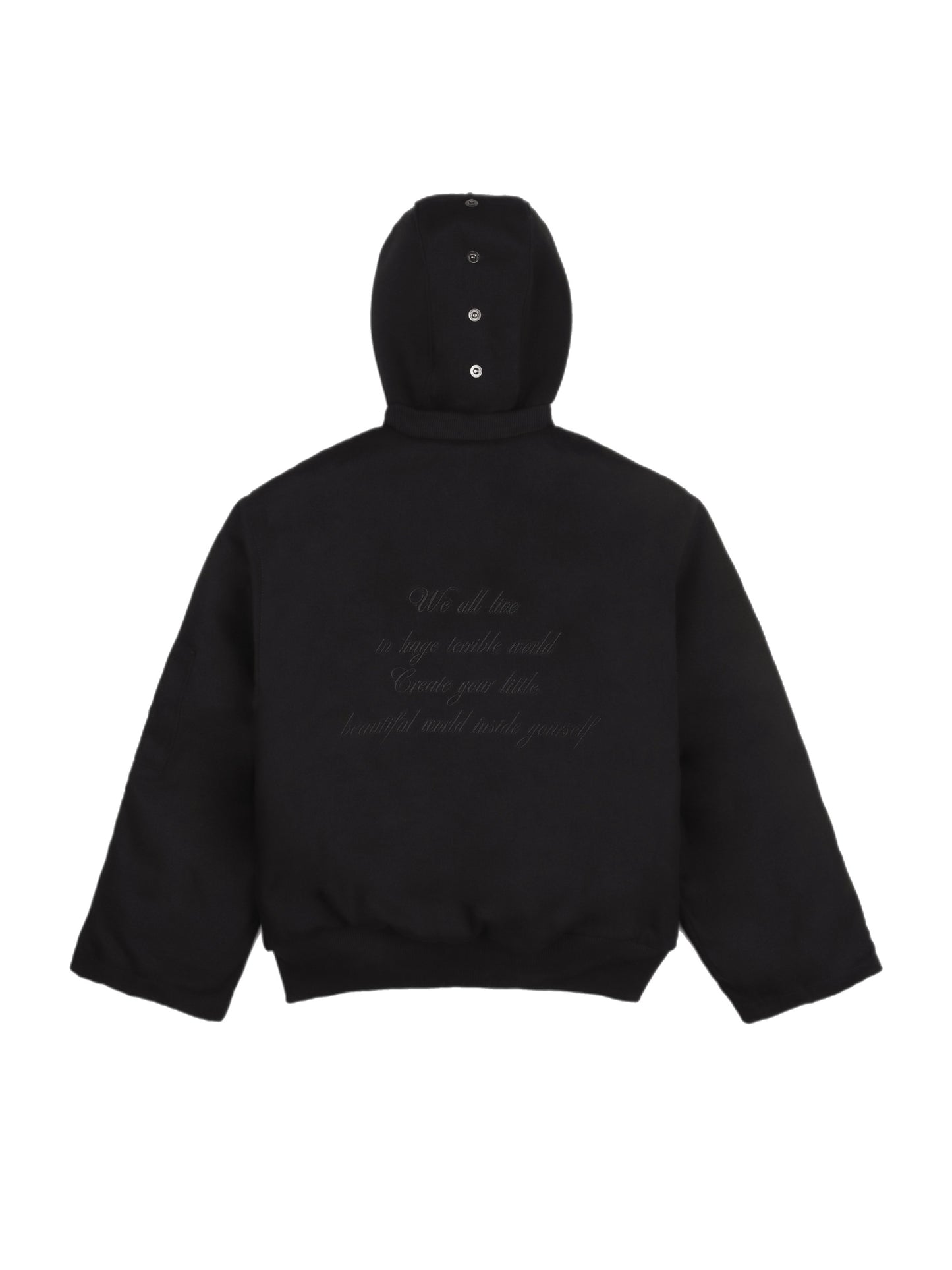 World Bomber Jacket Black