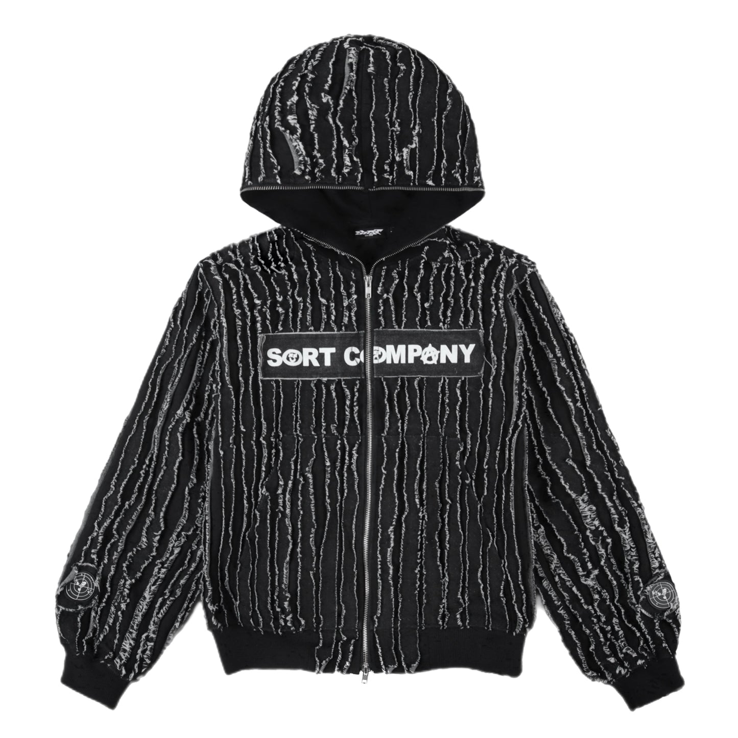 NEW RÄP Full Zip Jacket Black