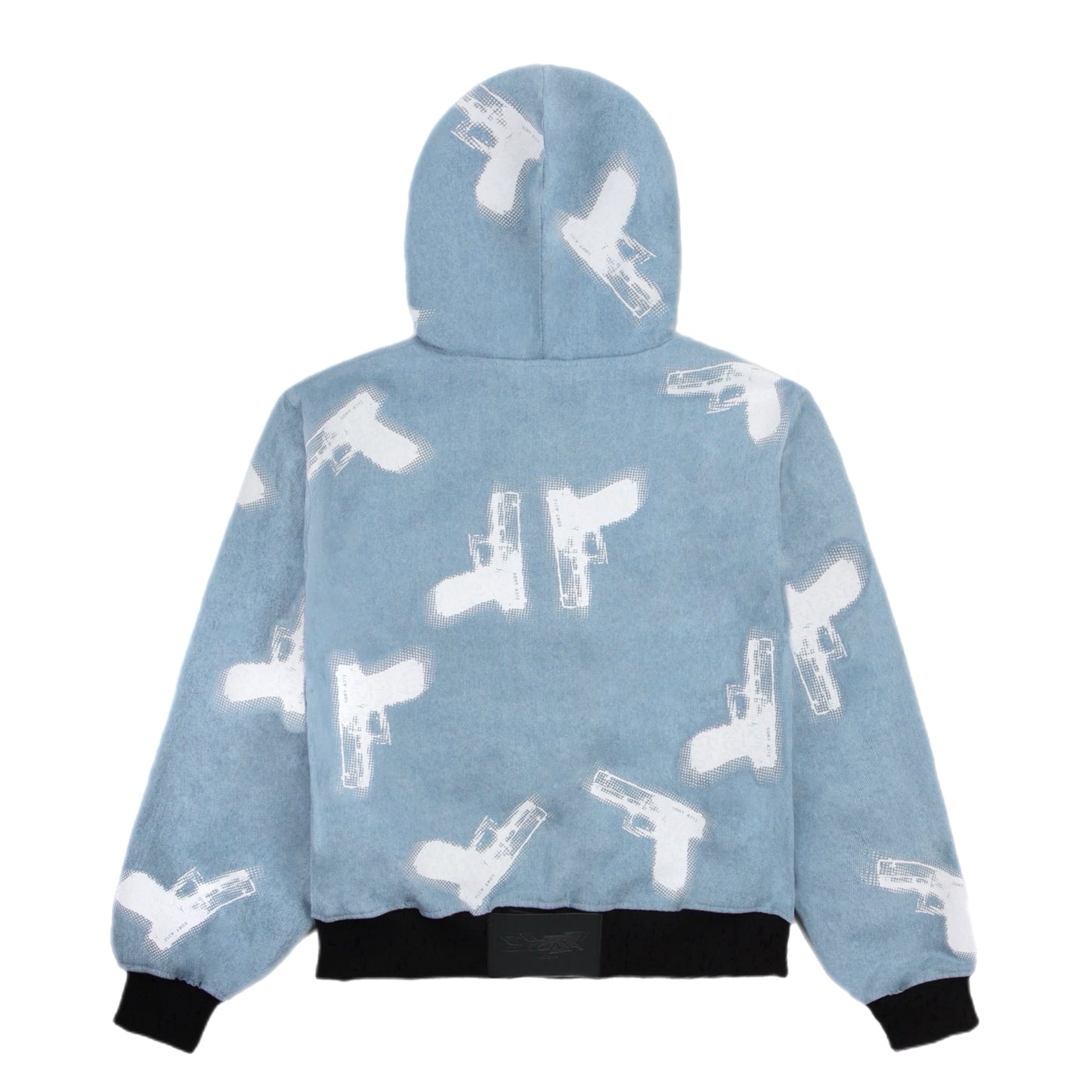 GLOCKS Full Zip Jacket Light Blue