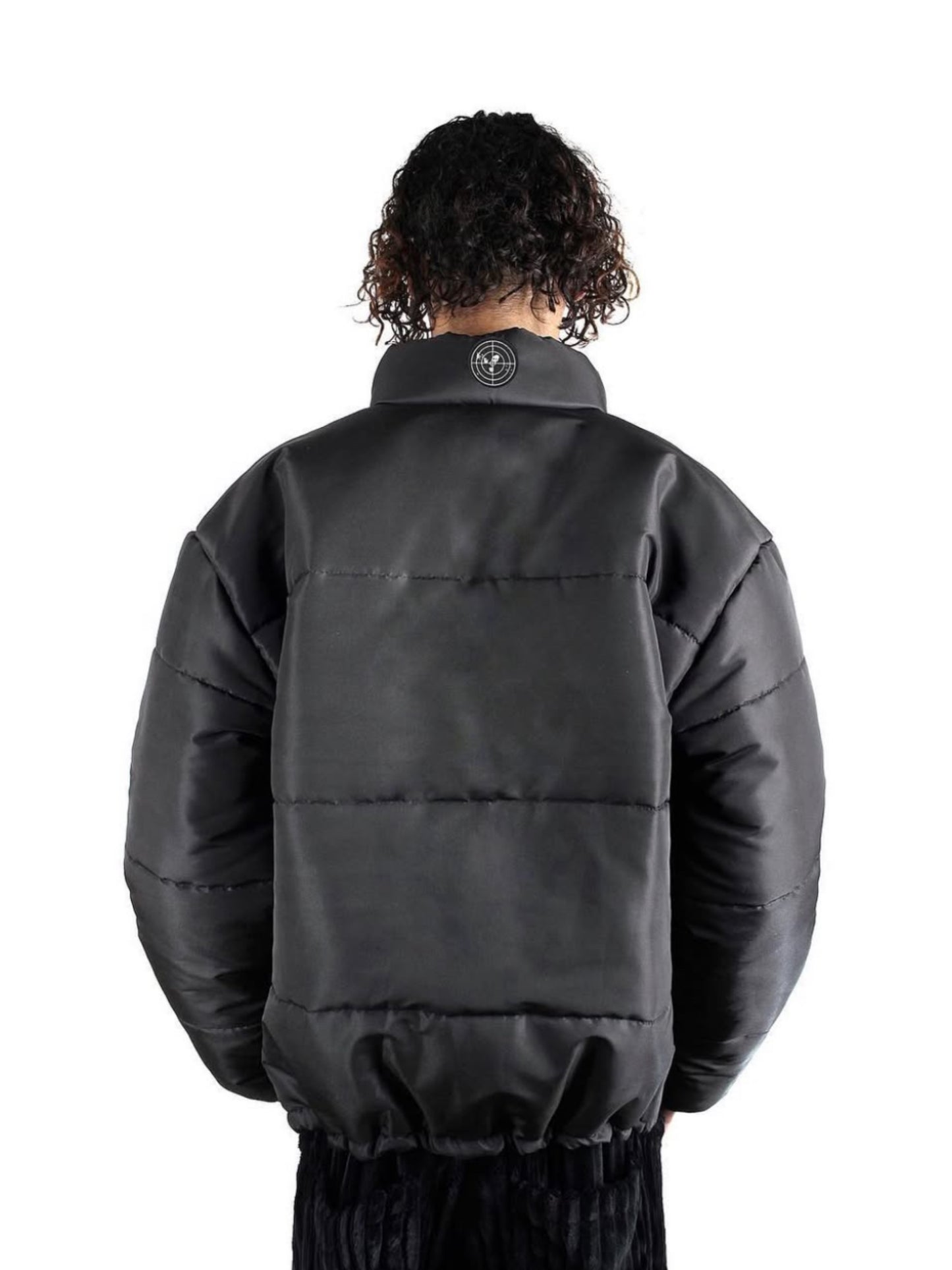 Punk Puffer Jacket Black