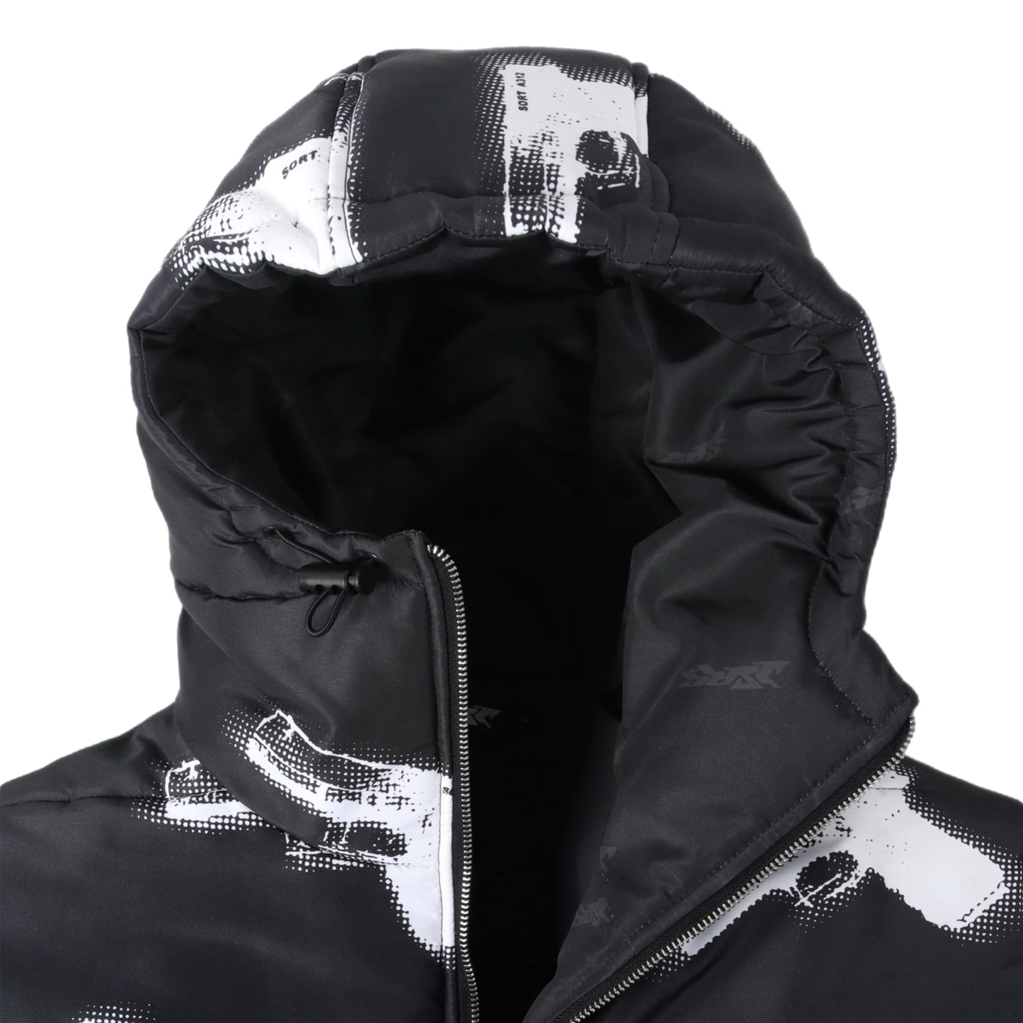 GLOCKS Puffer Jacket Black