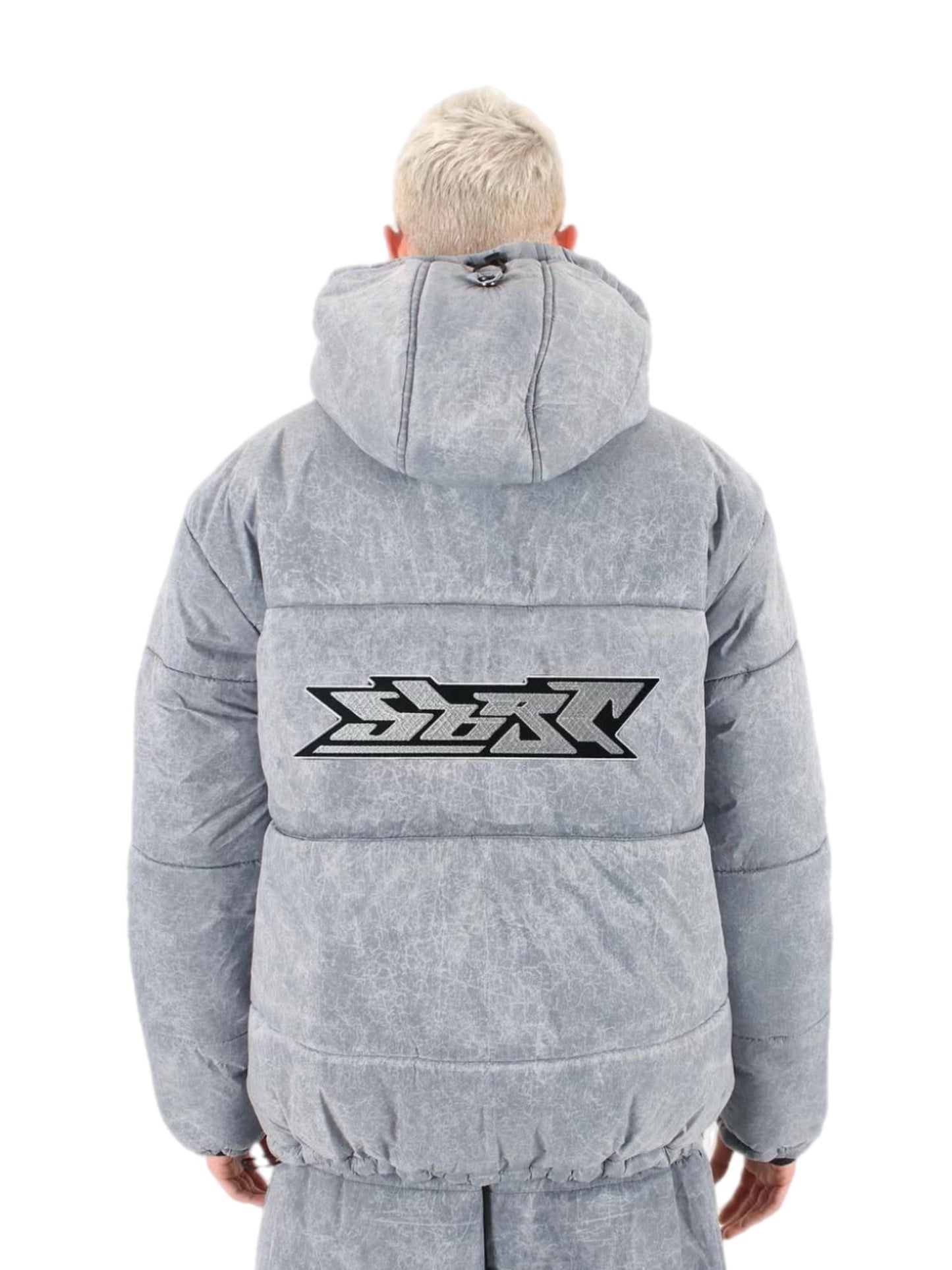 Scratch Puffer Jacket Gray