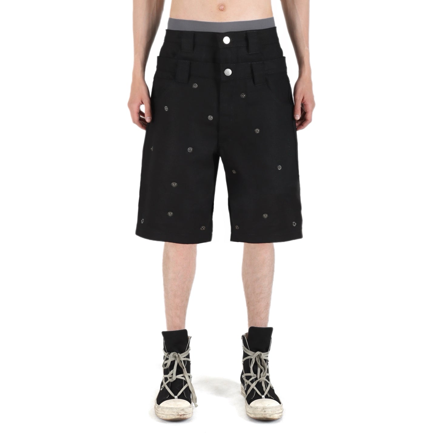 Metal Shorts Black