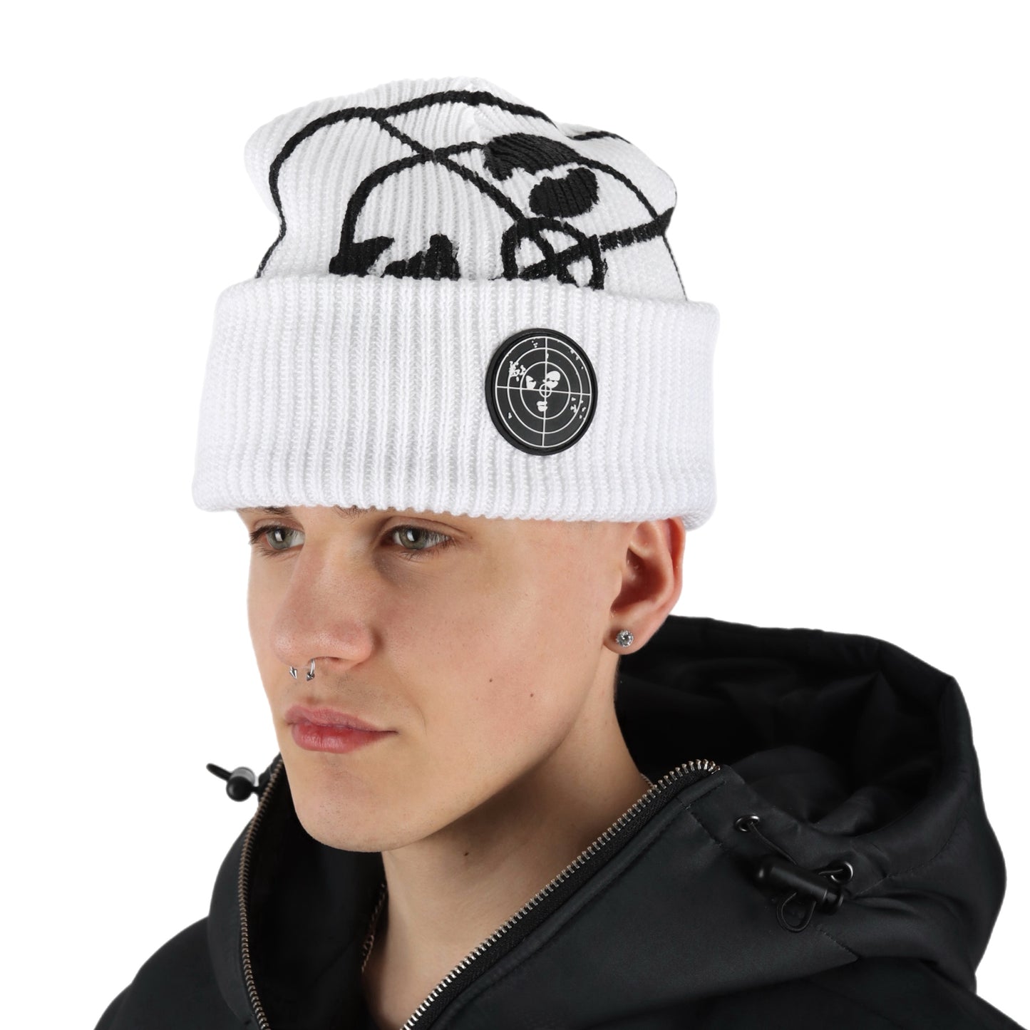 REAL TARGET Beanie White