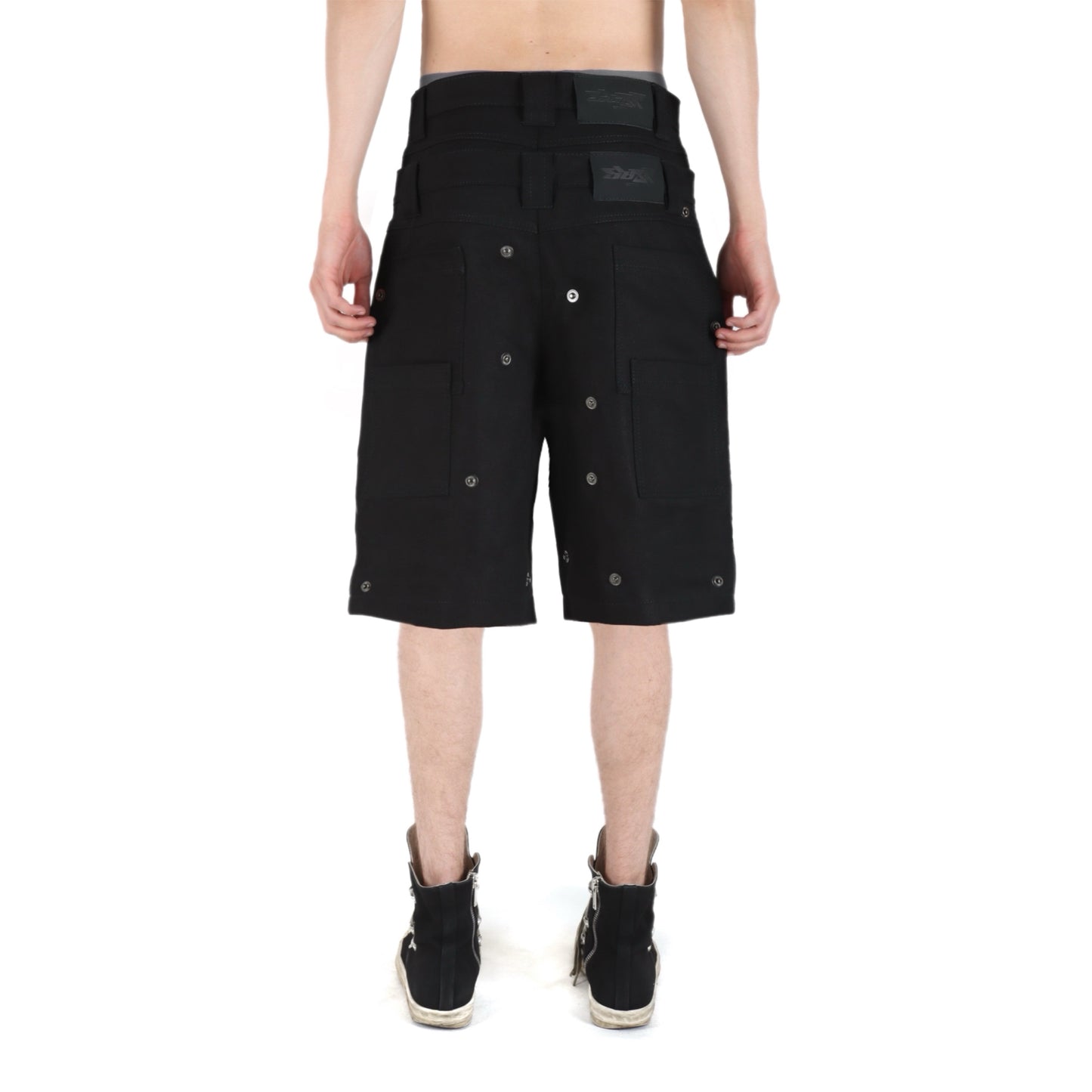 Metal Shorts Black