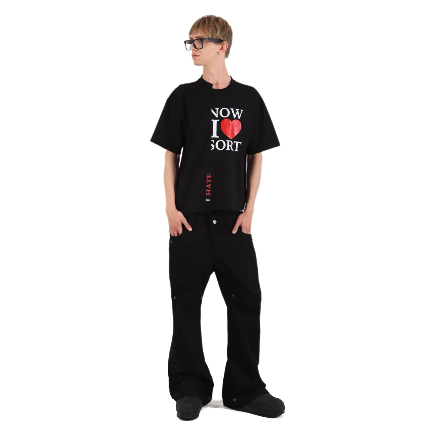 Switch Up Tee Black