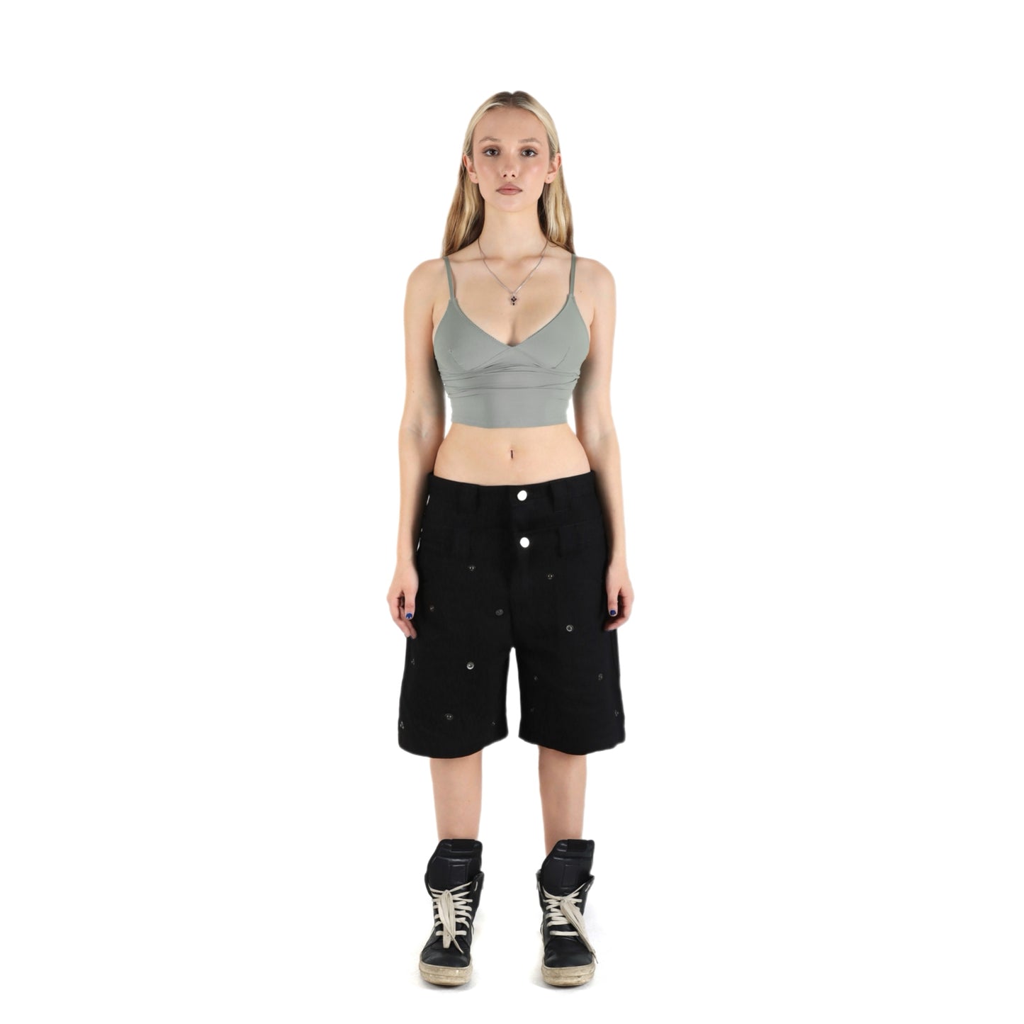 Metal Shorts Black
