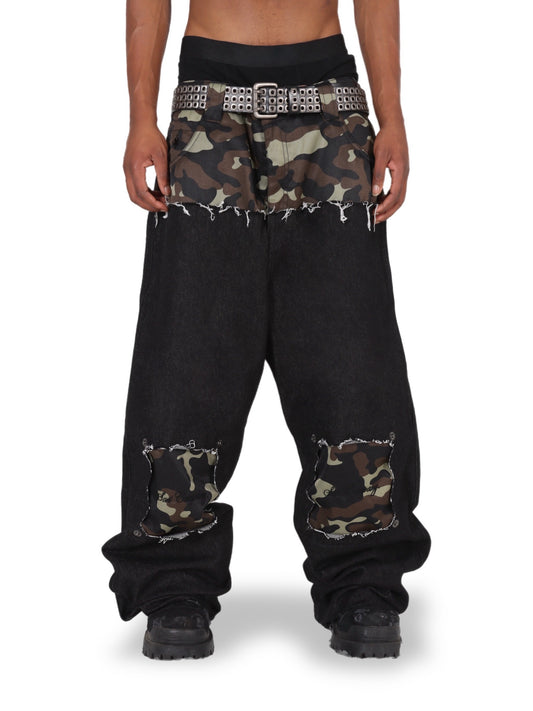 Camo Jeans Dark Gray