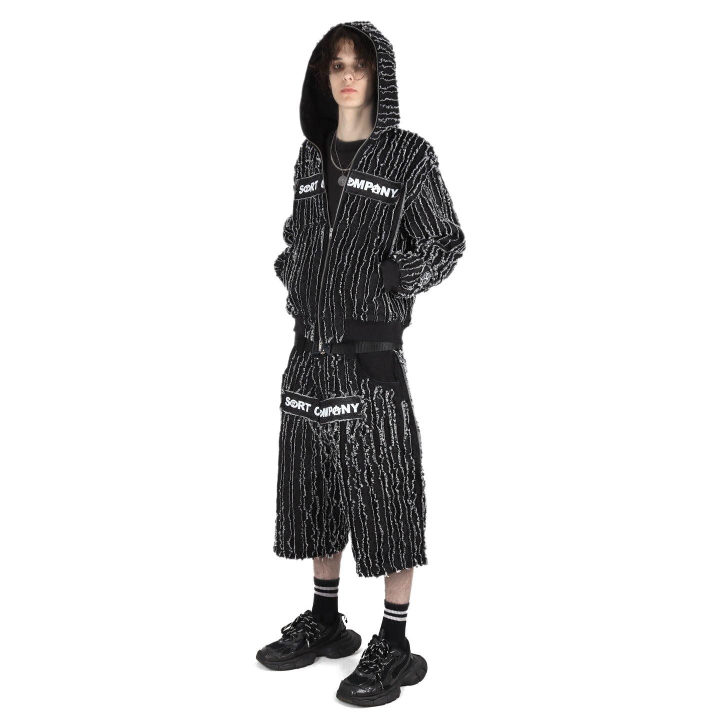 NEW RÄP Full Zip Jacket Black