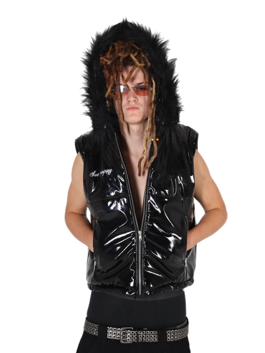 Phantom Puffer Vest Black