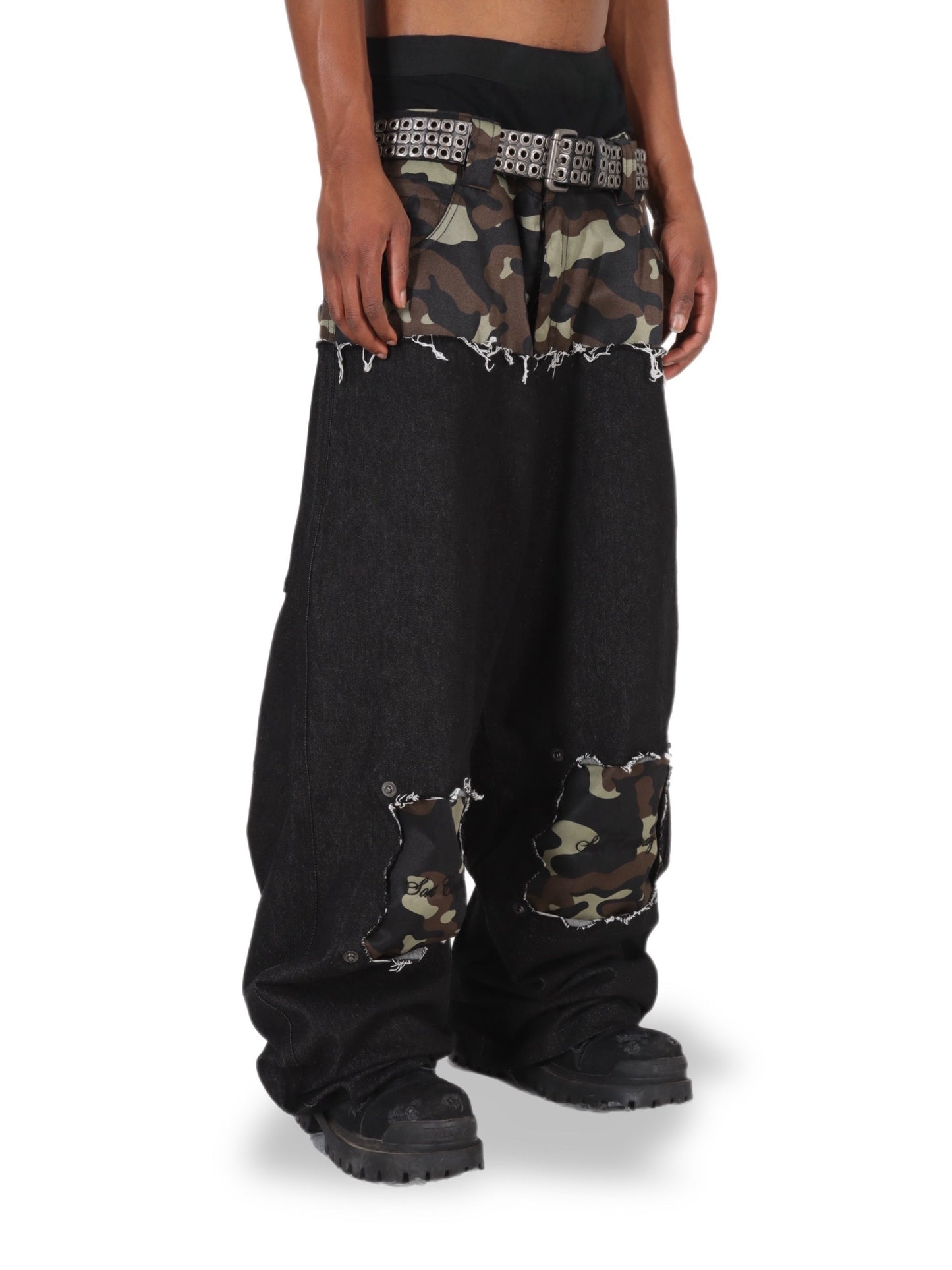 Camo Jeans Dark Gray