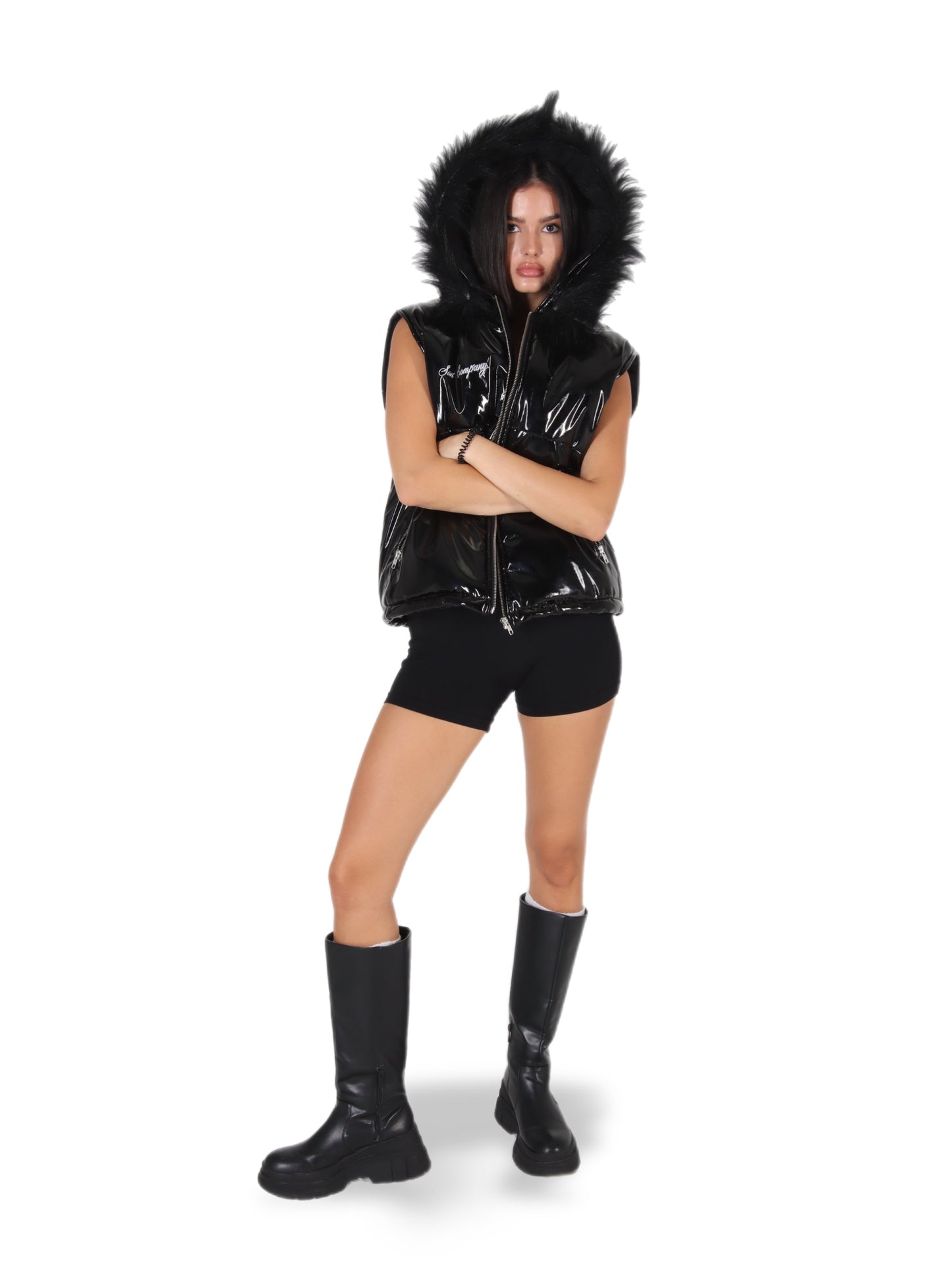 Phantom Puffer Vest Black