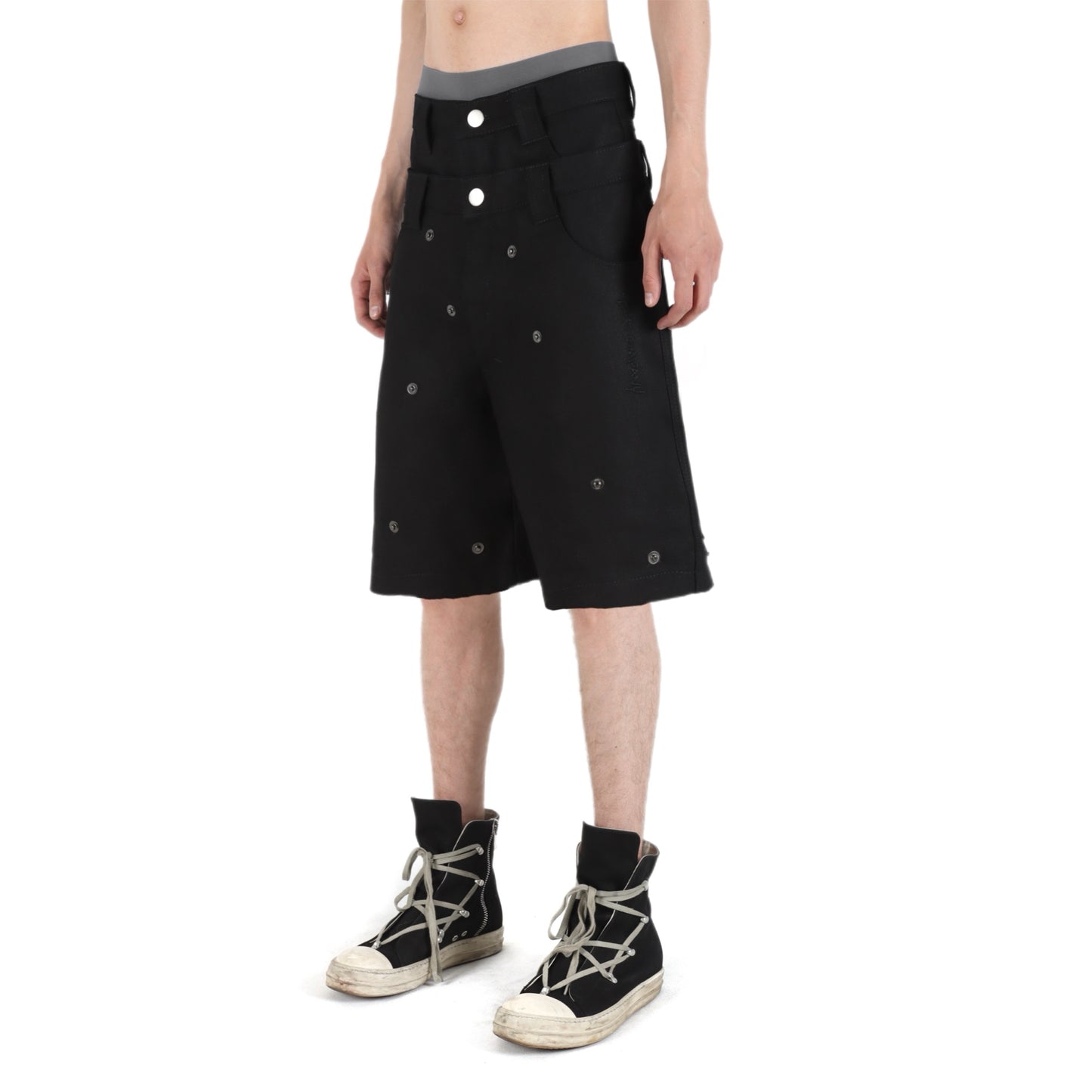 Metal Shorts Black