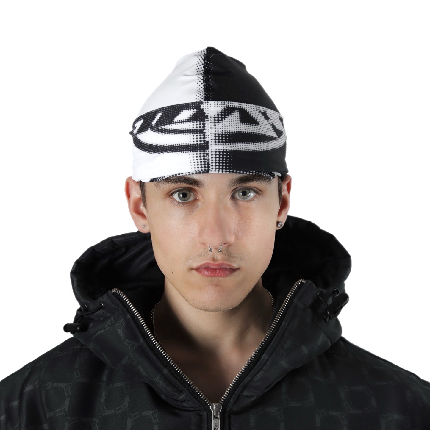 DOUBLE G Ski Mask Black/White