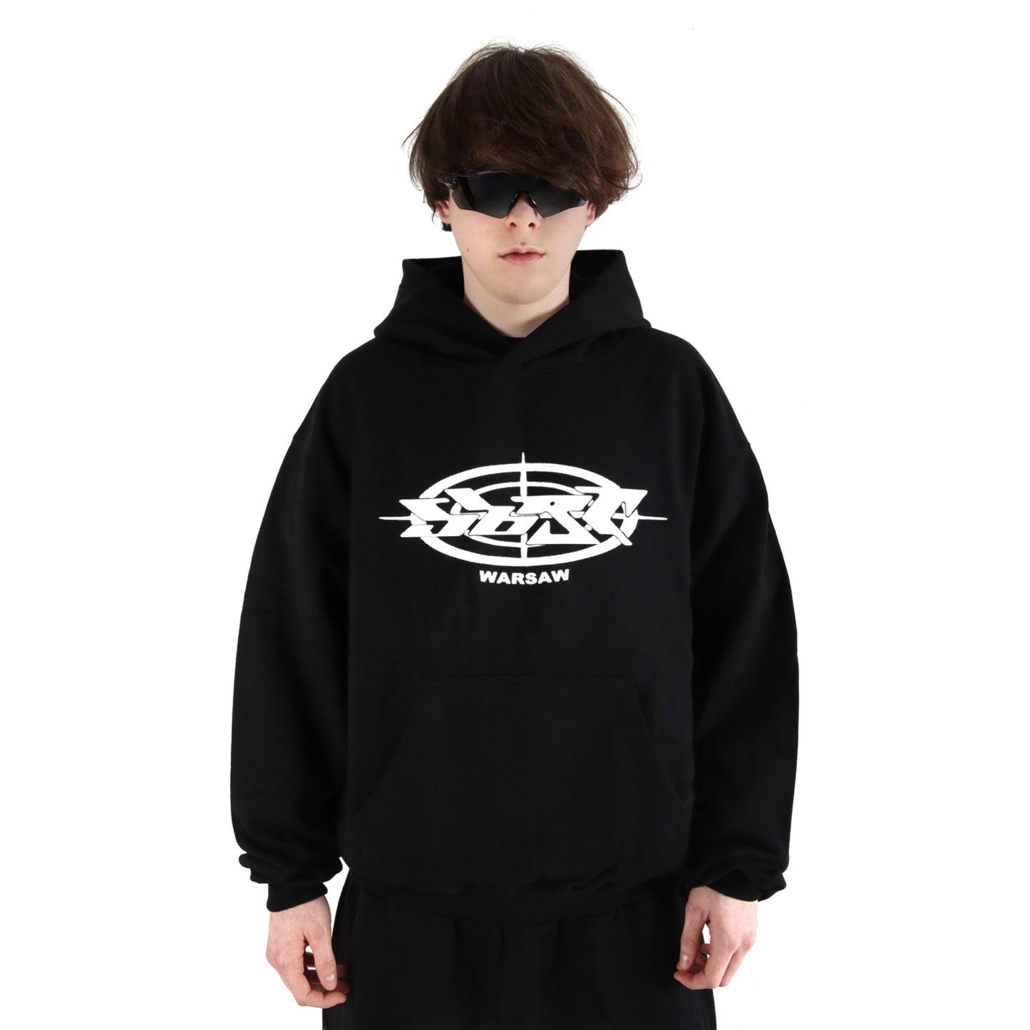 WARSAW Hoodie Black