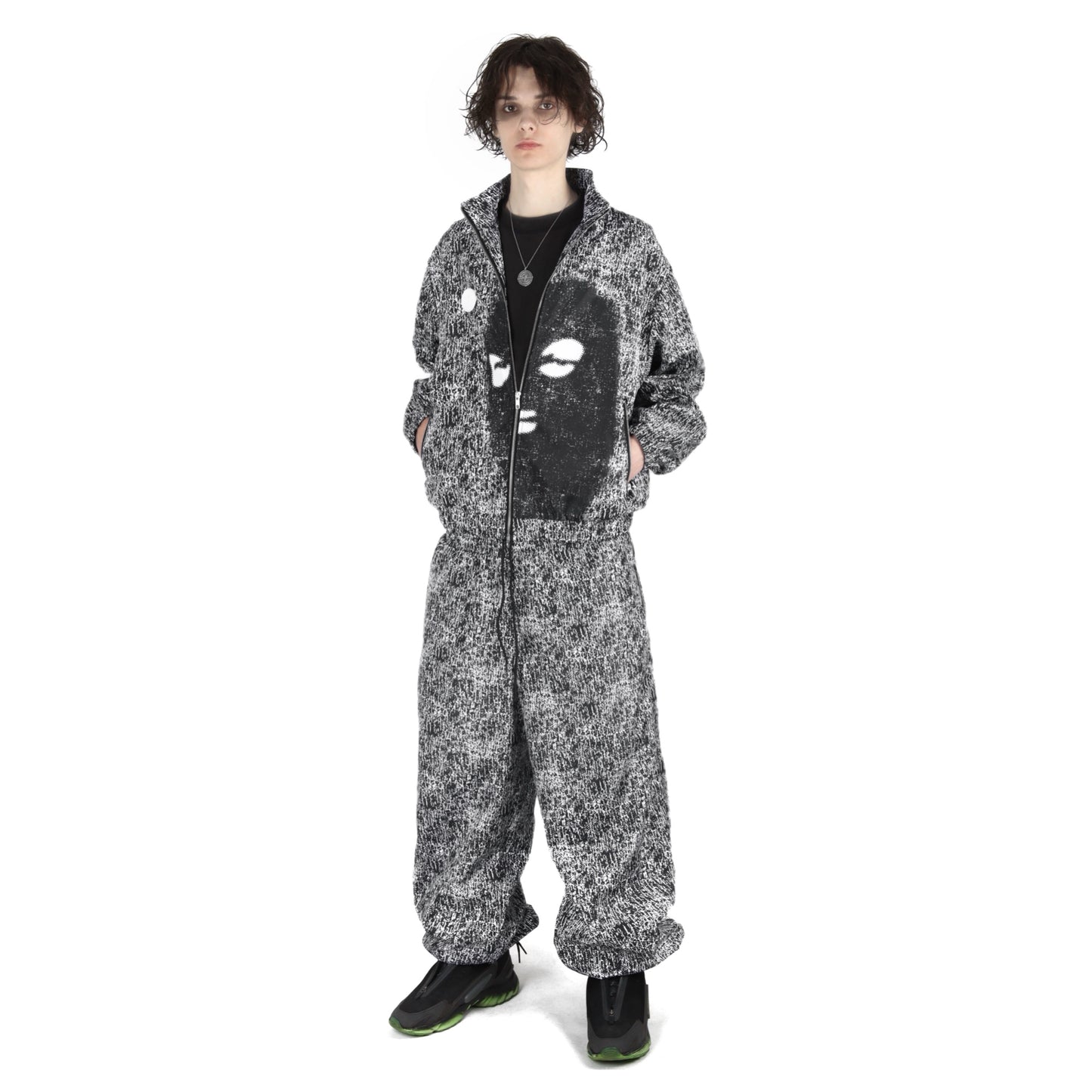 THUG Track Jacket Gray