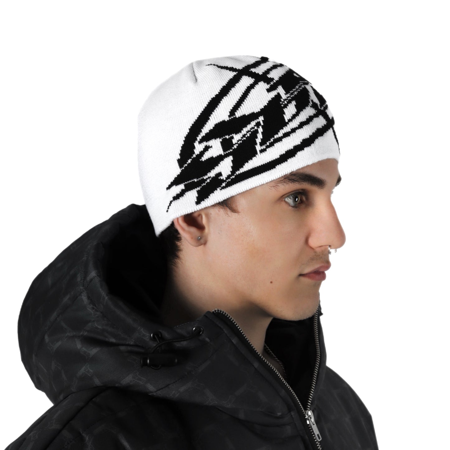 GOAL Beanie White