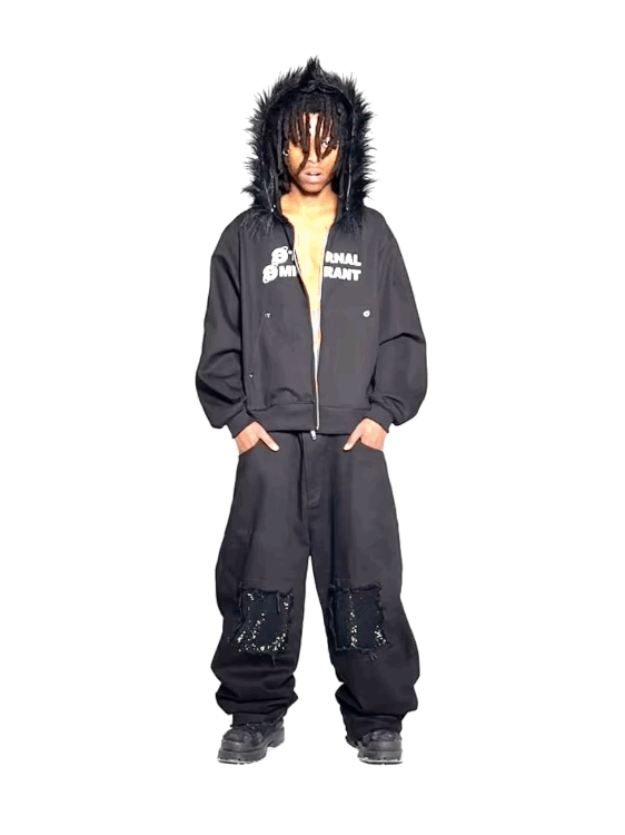 Emigrant Zip Jacket Black