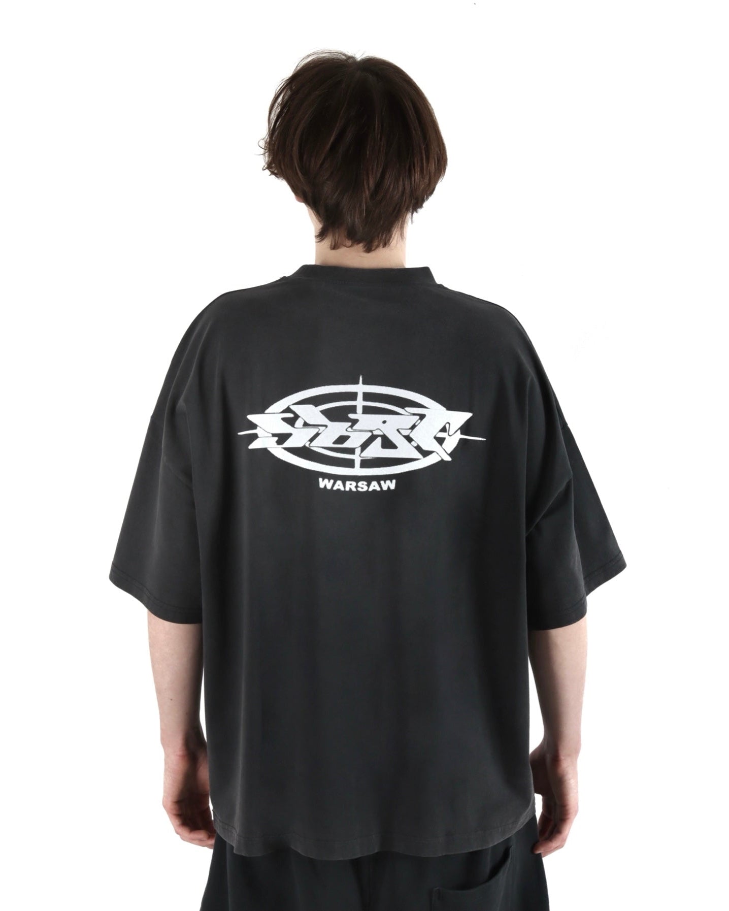 WARSAW Boxy Tee Vintage Black