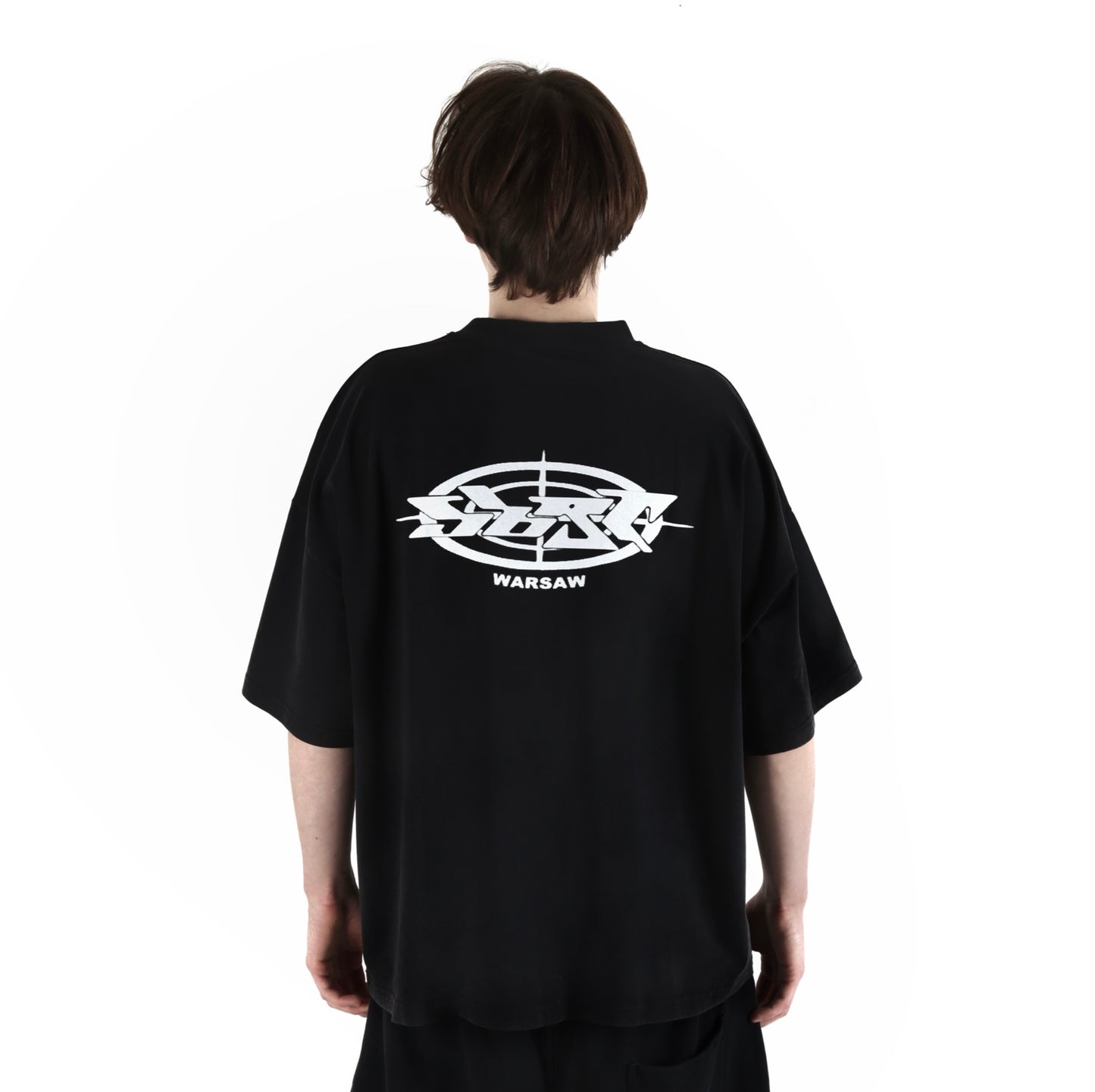 WARSAW Boxy Tee Black