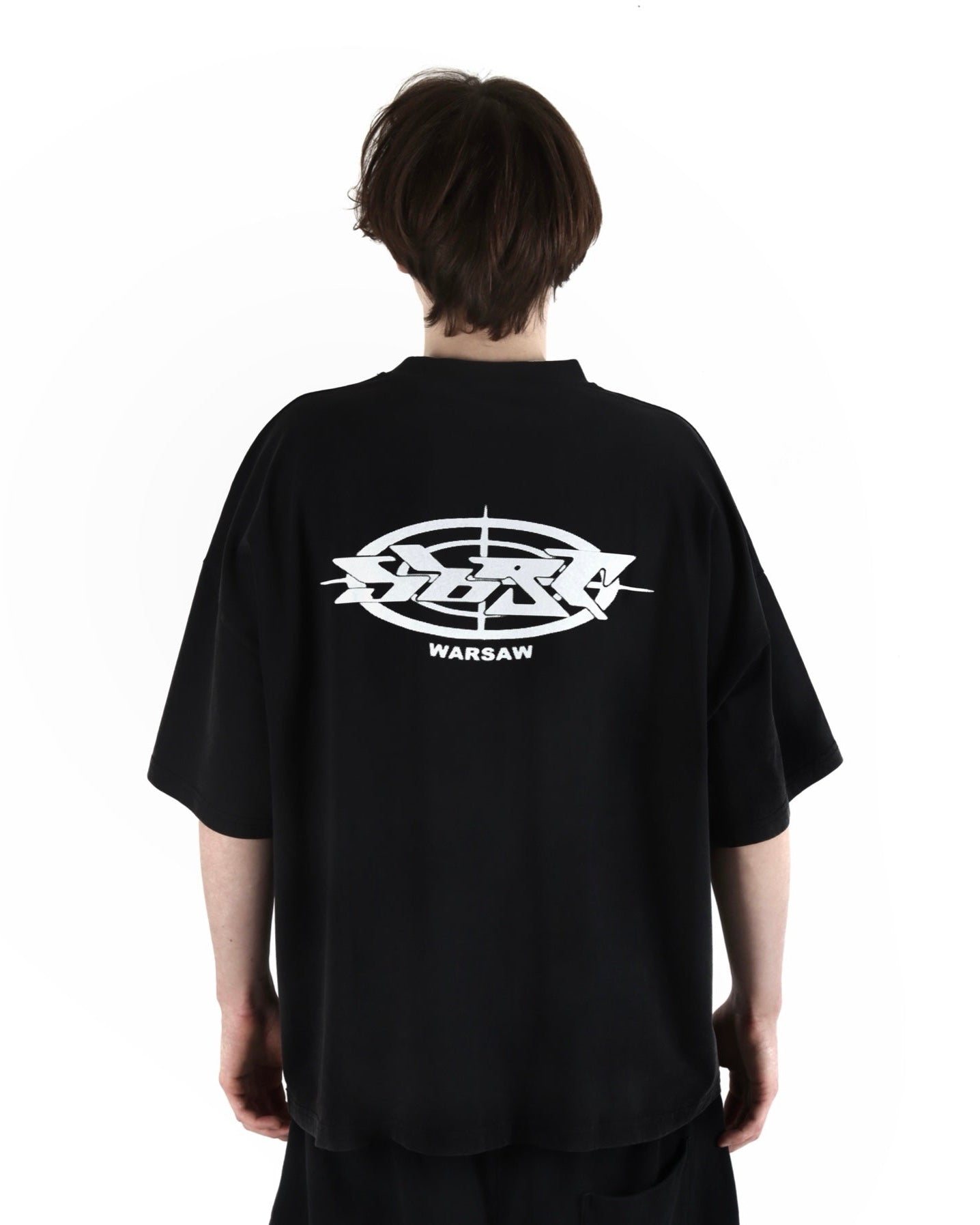 WARSAW Boxy Tee Black