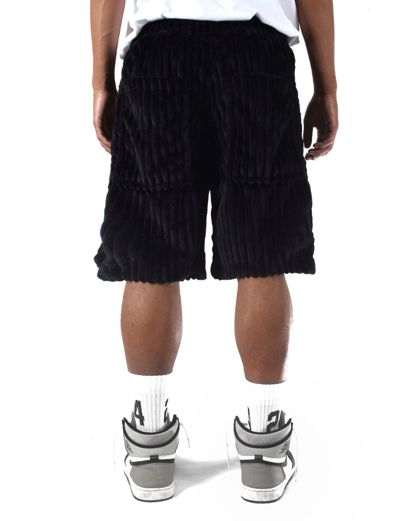 OG FLUFFY Shorts Black