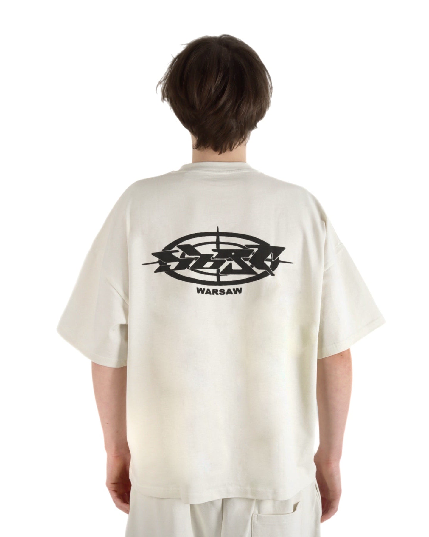 WARSAW Boxy Tee Vintage White
