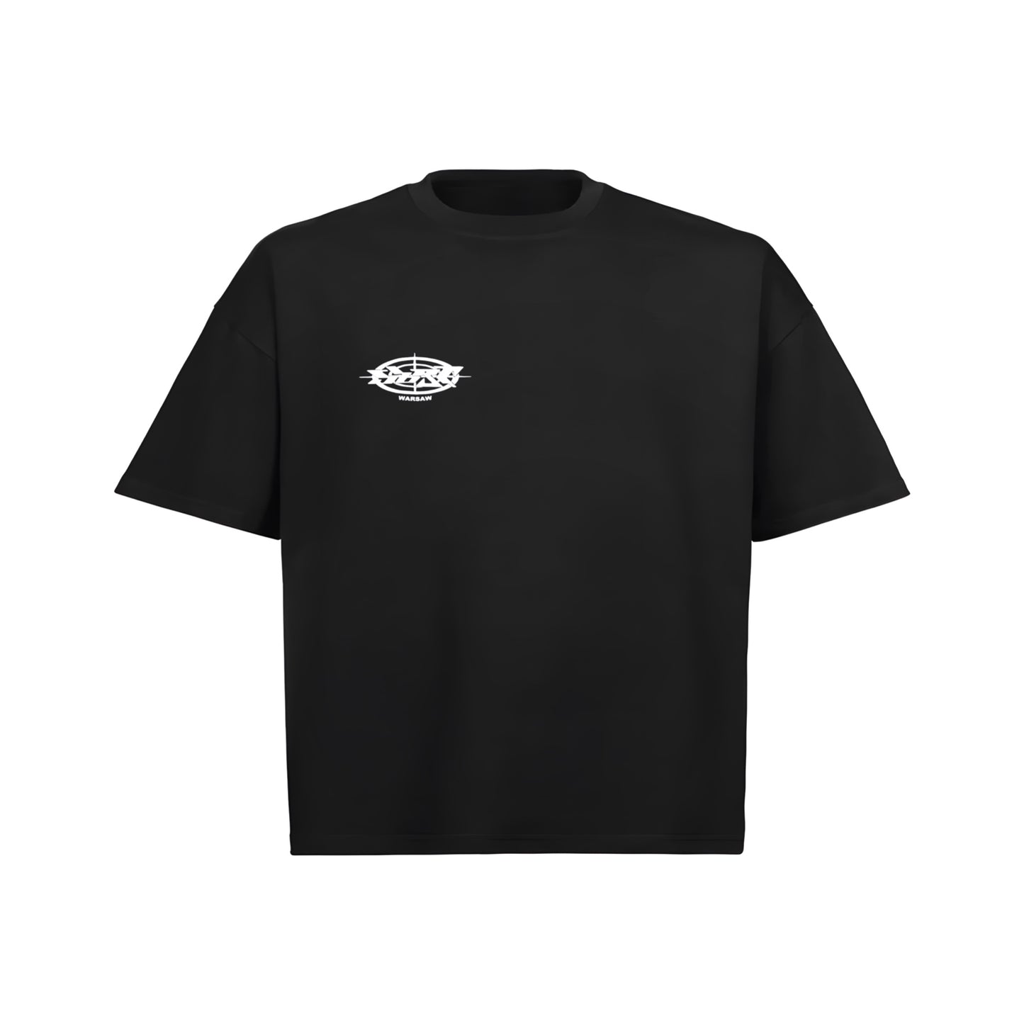 WARSAW Boxy Tee Black