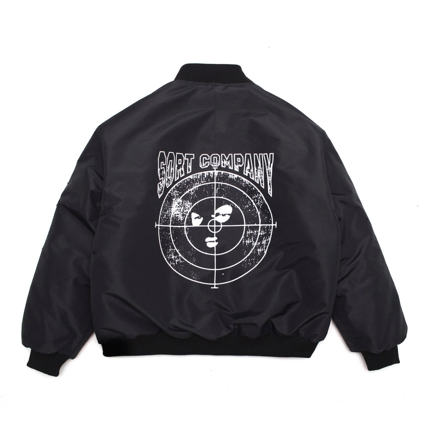 BIG T 2-sided Bomber Black/Light Gray