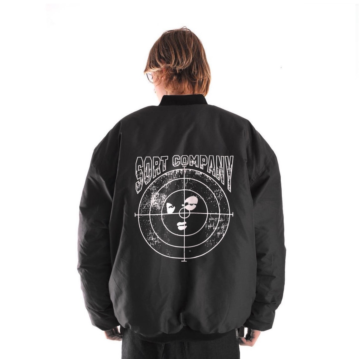 BIG T 2-sided Bomber Black/Light Gray
