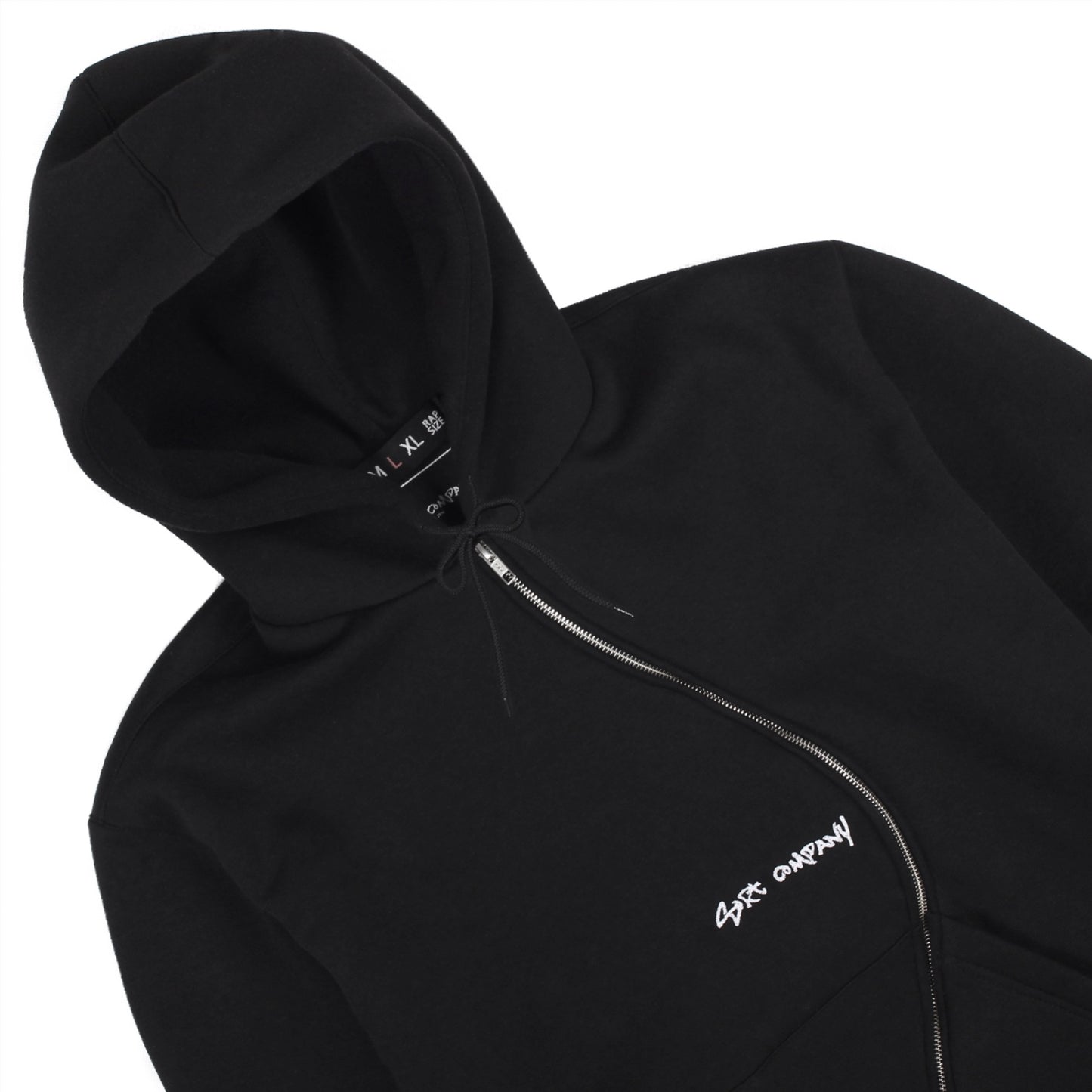 WORLDWIDE Zip Hoodie Black