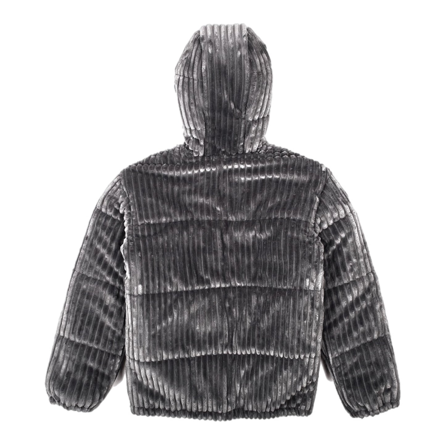 OG FLUFFY 2.0 Plush Puffer Jacket Gray