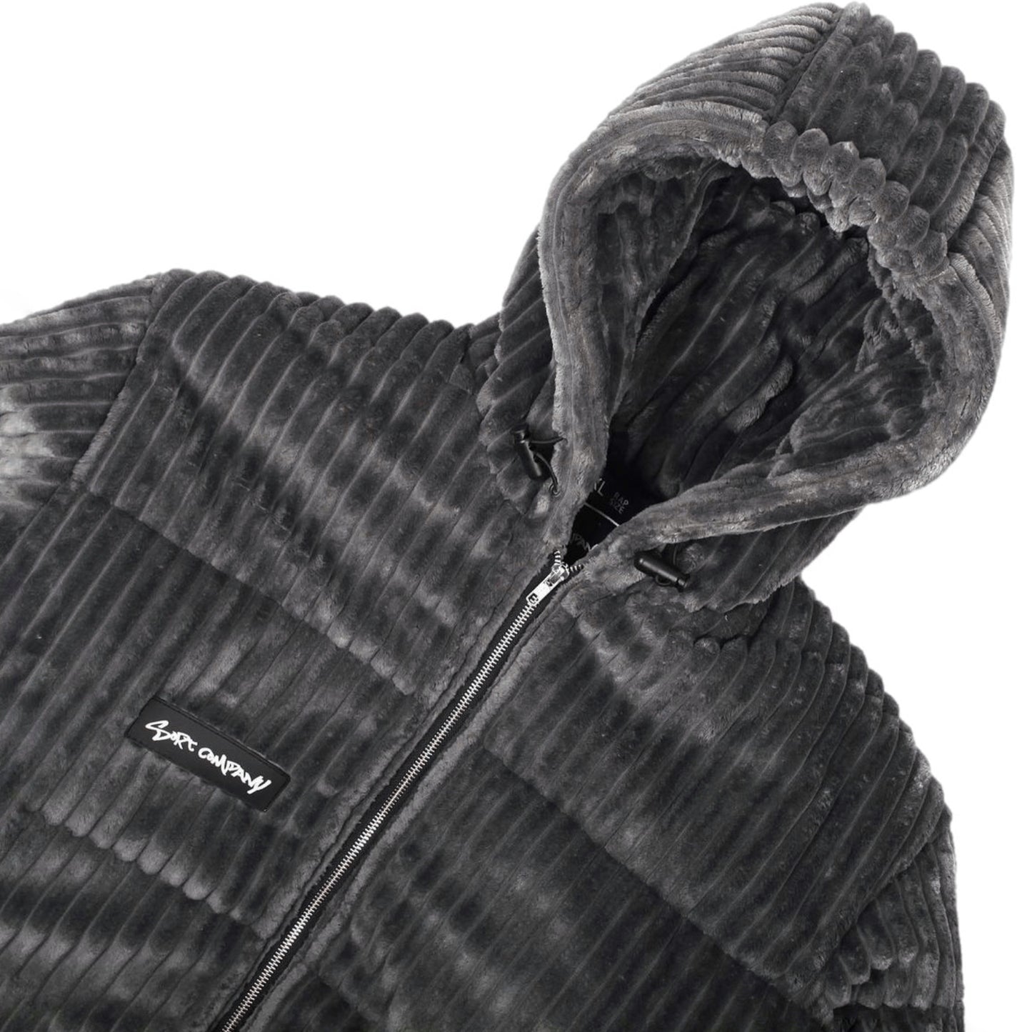 OG FLUFFY 2.0 Plush Puffer Jacket Gray