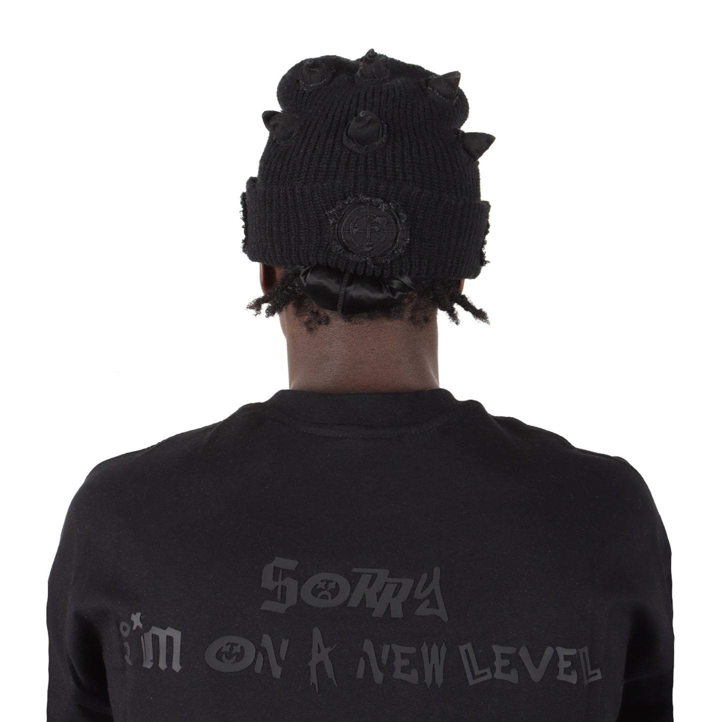 SPIKËS Beanie Black