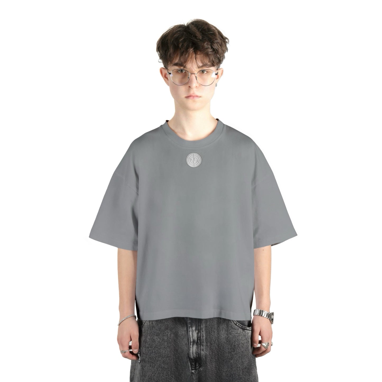 REAL TARGET Boxy Tee Gray