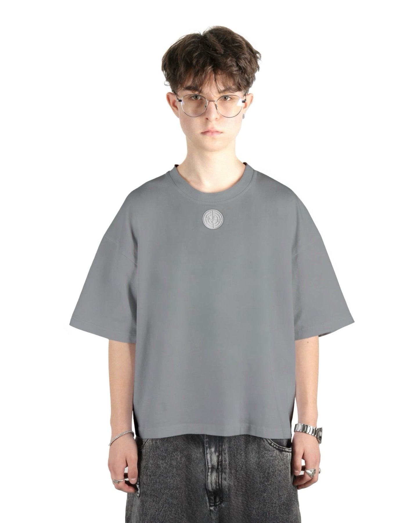 REAL TARGET Boxy Tee Gray