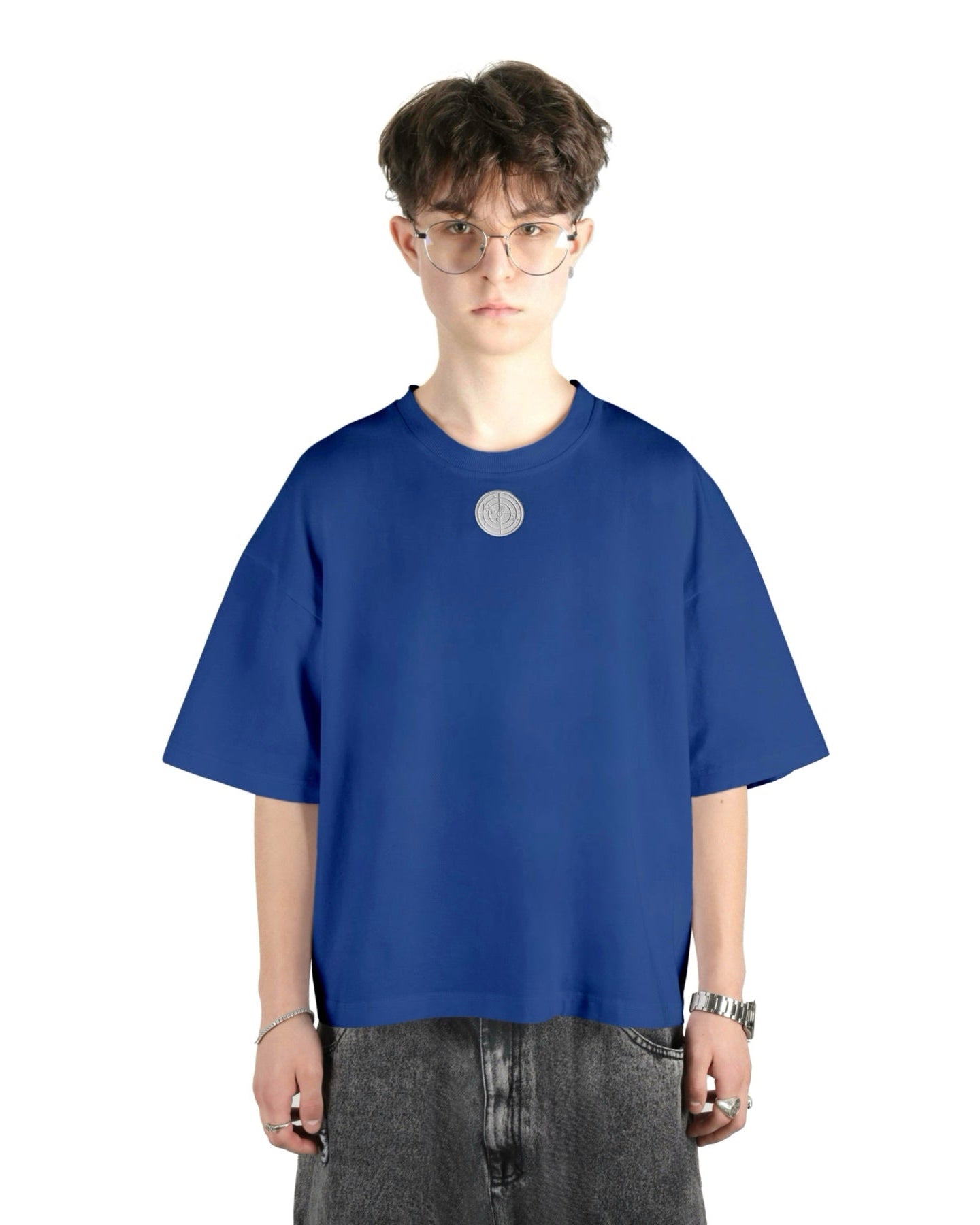 REAL TARGET Boxy Tee Indigo