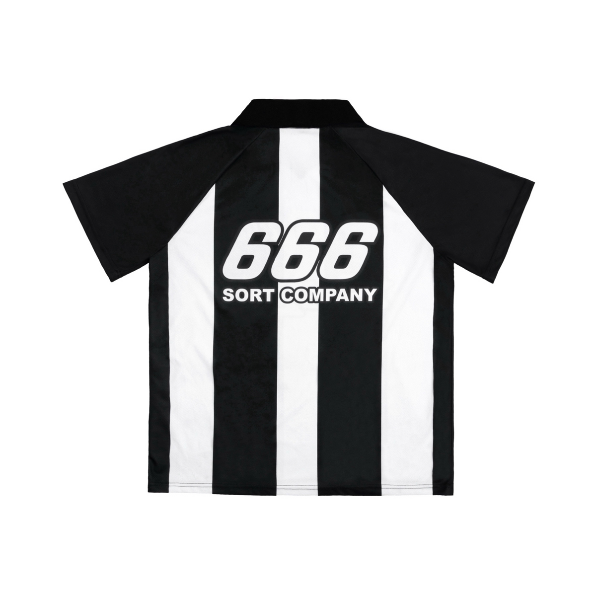 OUTSIDER Jersey Tee Black/White