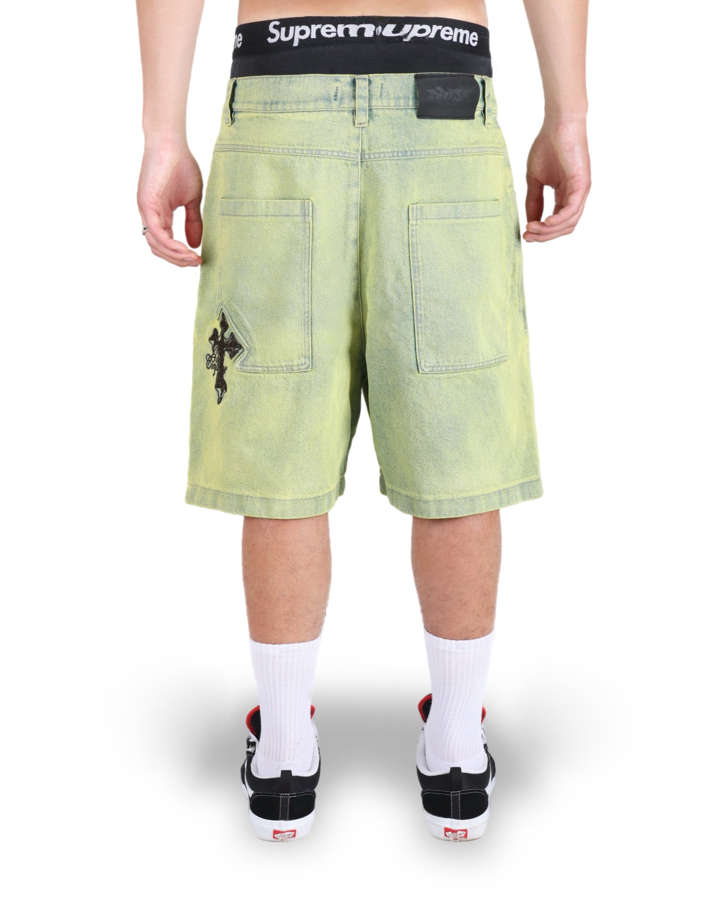Matcha Washed Shorts