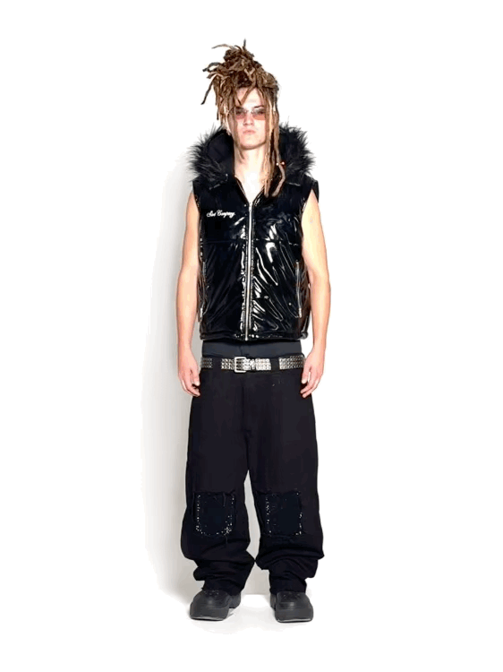 Phantom Puffer Vest Black