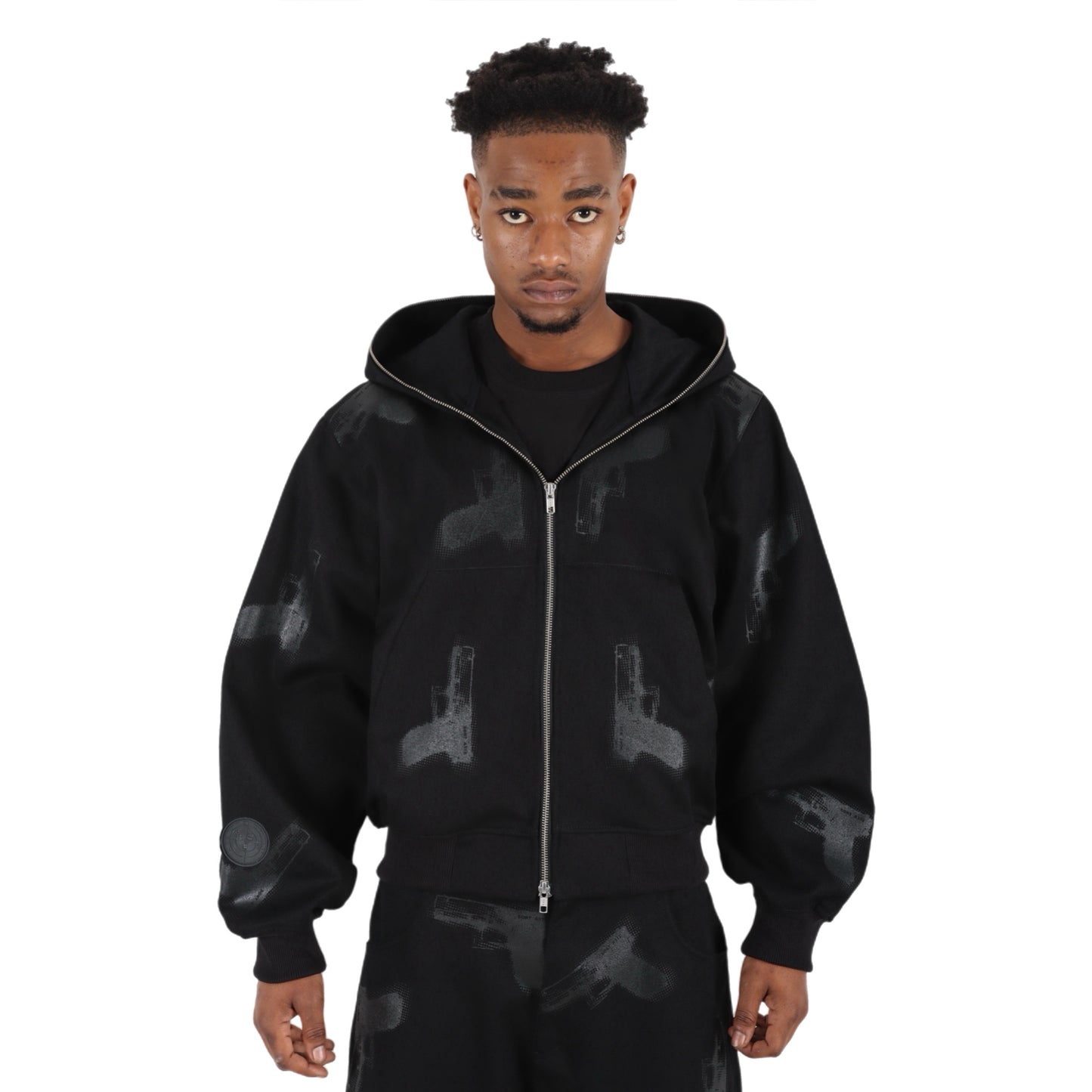 GLOCKS Full Zip Jacket Black