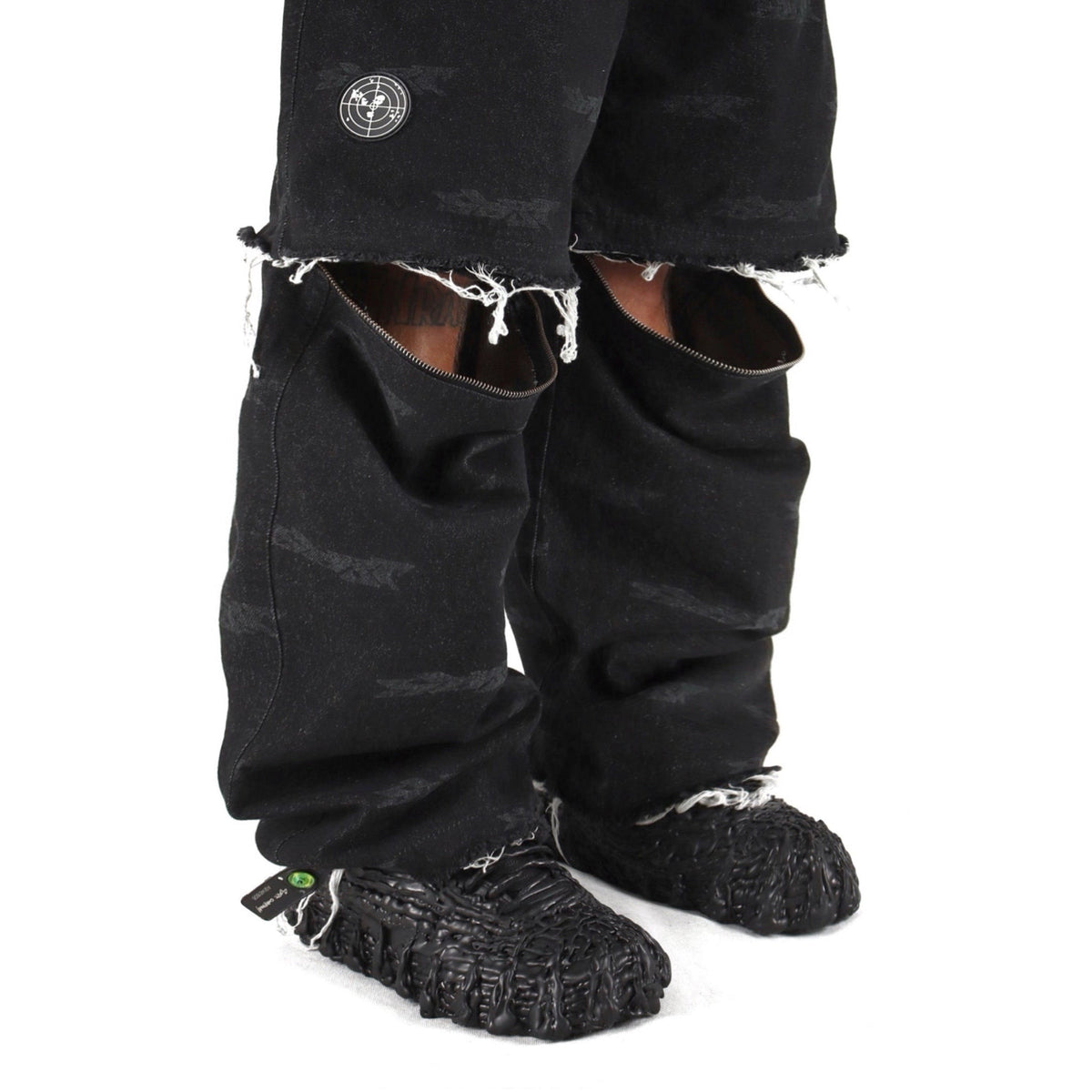 RARER Jeans/Shorts Dark Gray
